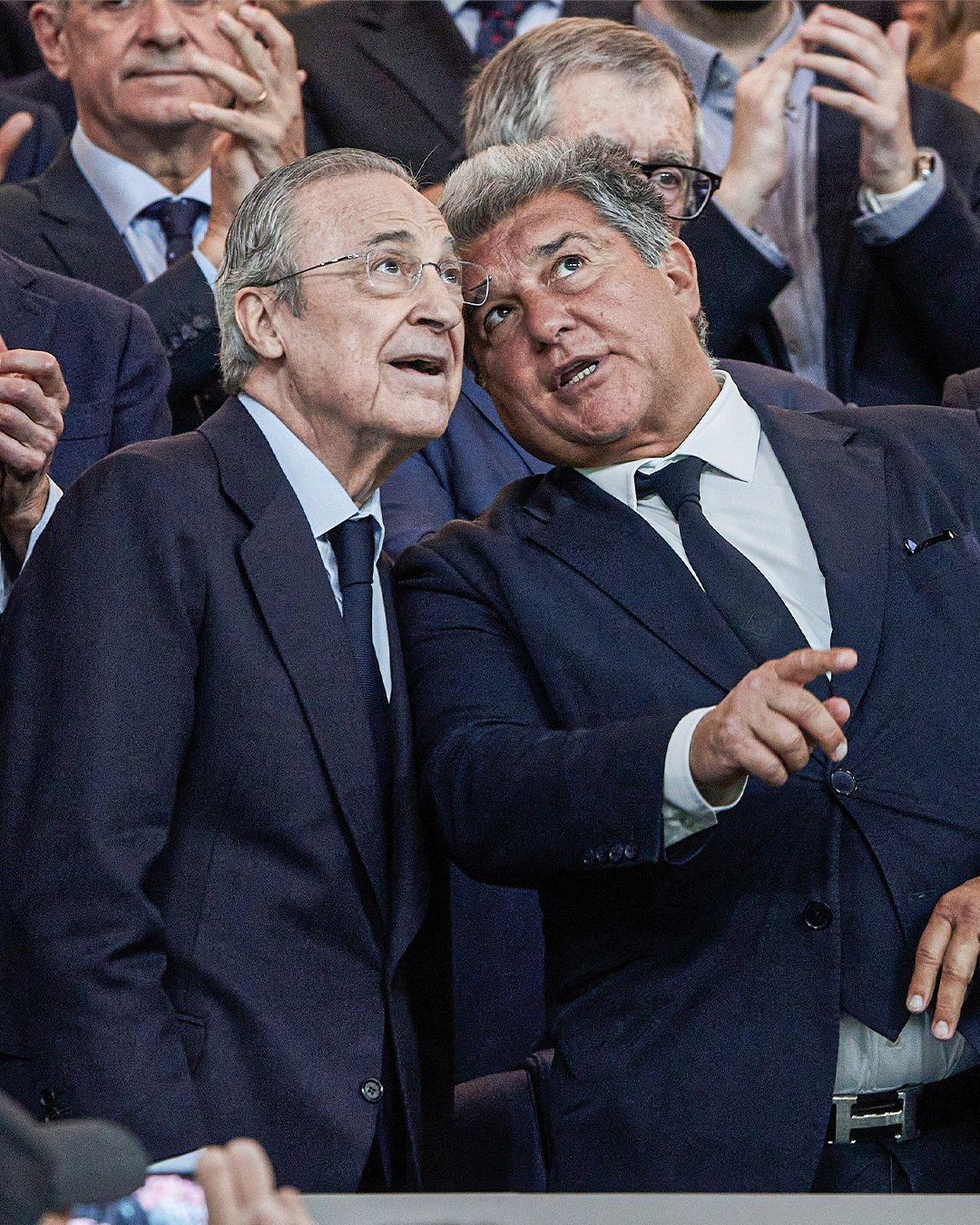 作为皇家马德里主席，弗洛伦蒂诺·佩雷斯从未在连续赛季赢得西甲冠军 😱琼·拉波尔