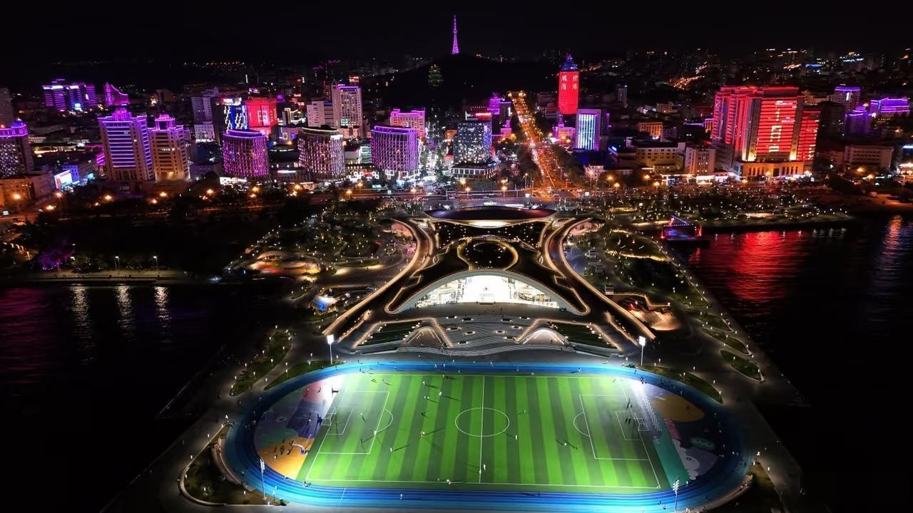 山东四个好地方，威海的体育场堪称山东No1[捂脸][捂脸]