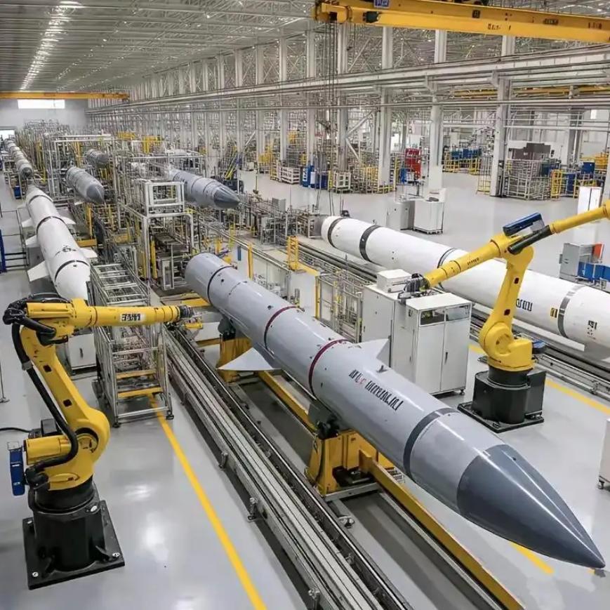 伤害性很大，侮辱性更强。中国罕见地公开了PL-15导弹的全自动生产线，号称一天的