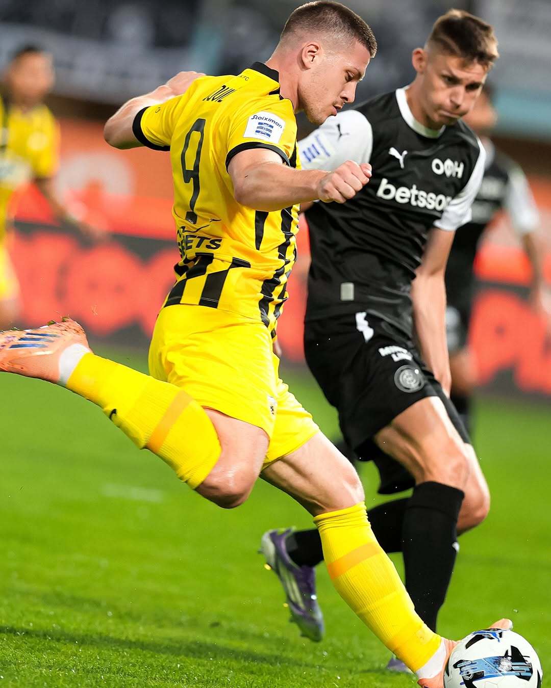 希腊超级联赛 雅典AEK客场1：0小胜OFI克里特队，约维奇🇷🇸首发出场86