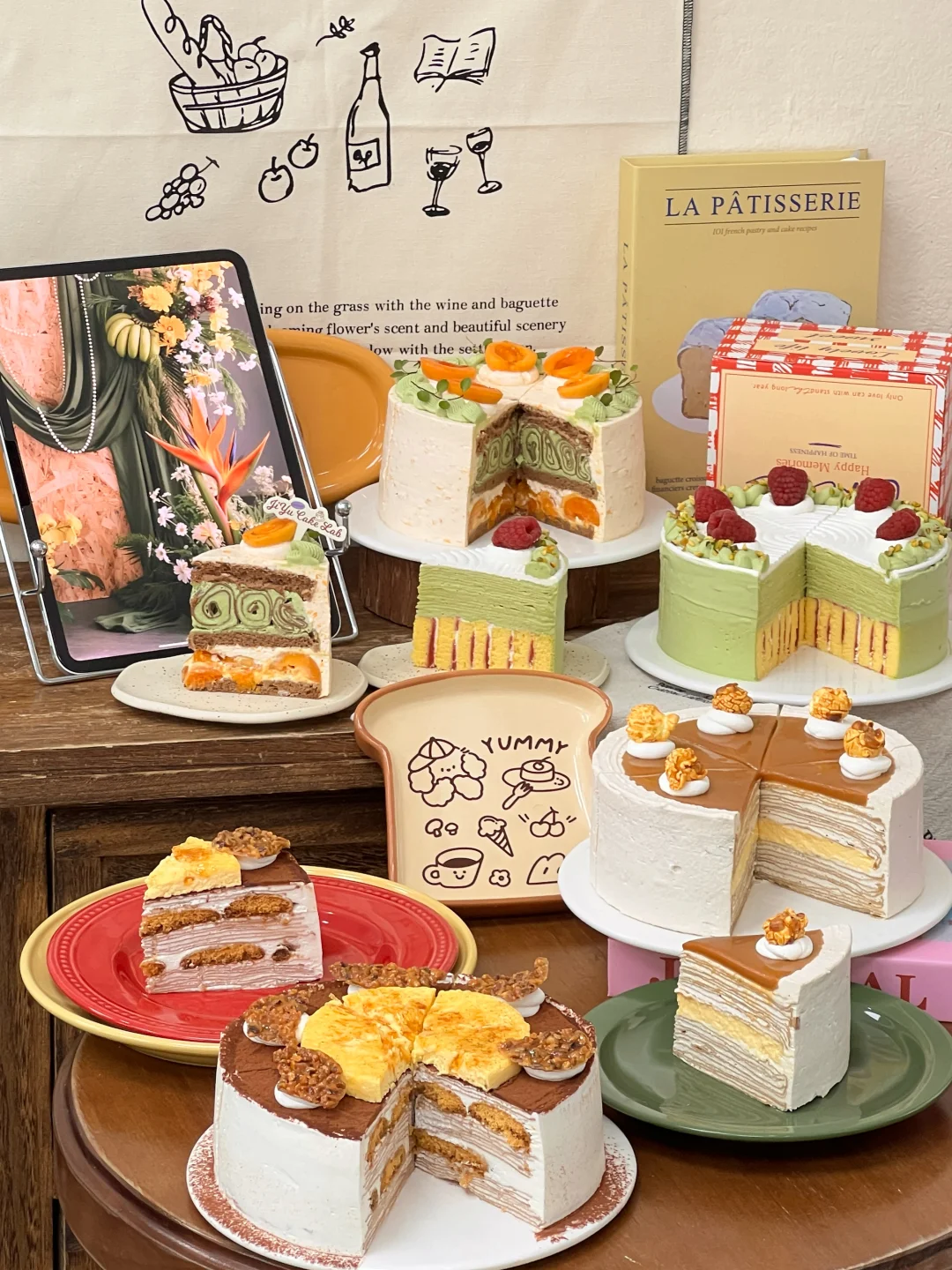 成都几鱼｜超治愈的切块蛋糕🍰法式切块蛋糕