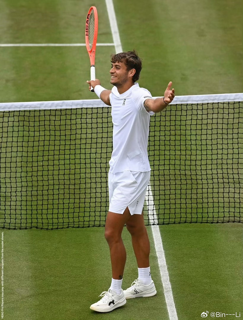 帅网球温网2026网球 今年法网亚军科博利成功晋级温网八强🎾连续两年跻身赛会八