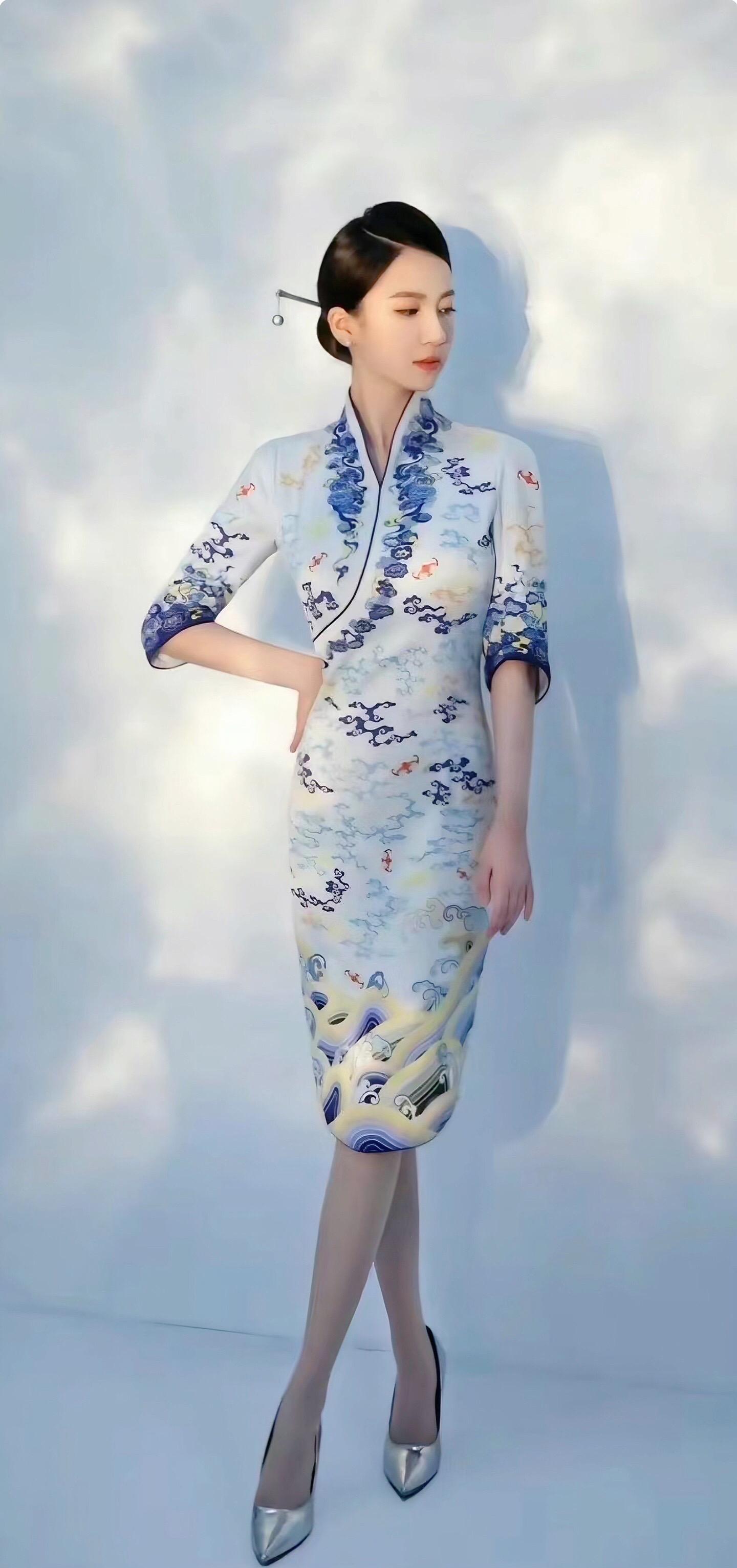 空姐的日常 空姐制服 空姐 民航人 制服照