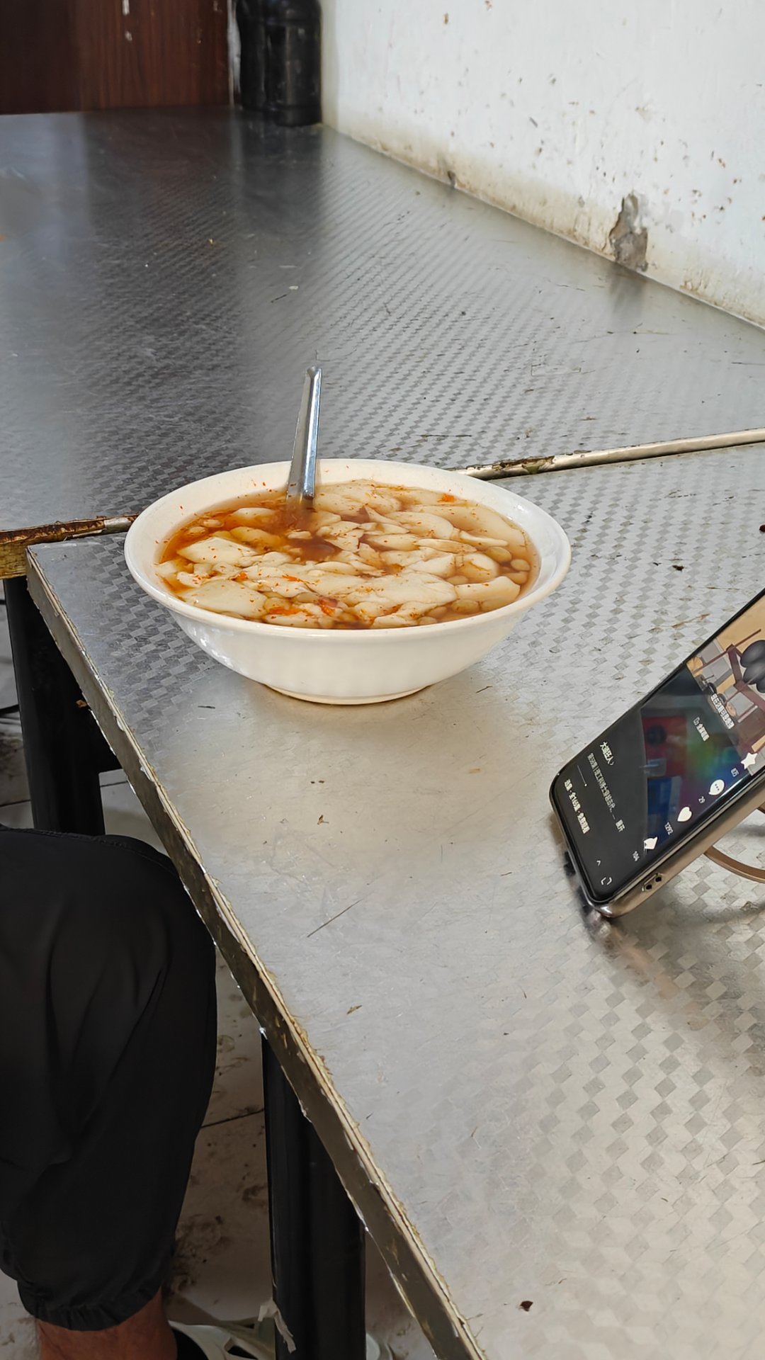 缺少灵魂的豆腐脑（酱油➕味精）  ​​​