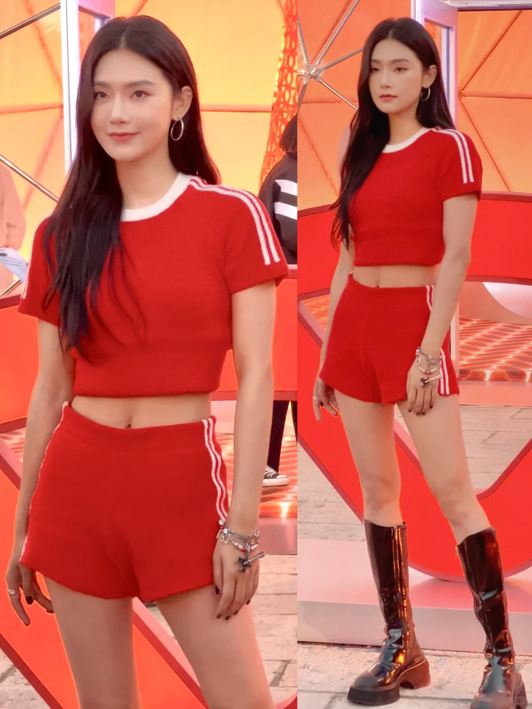 曾可妮热感美学穿搭🔥猫人现场又酷又辣