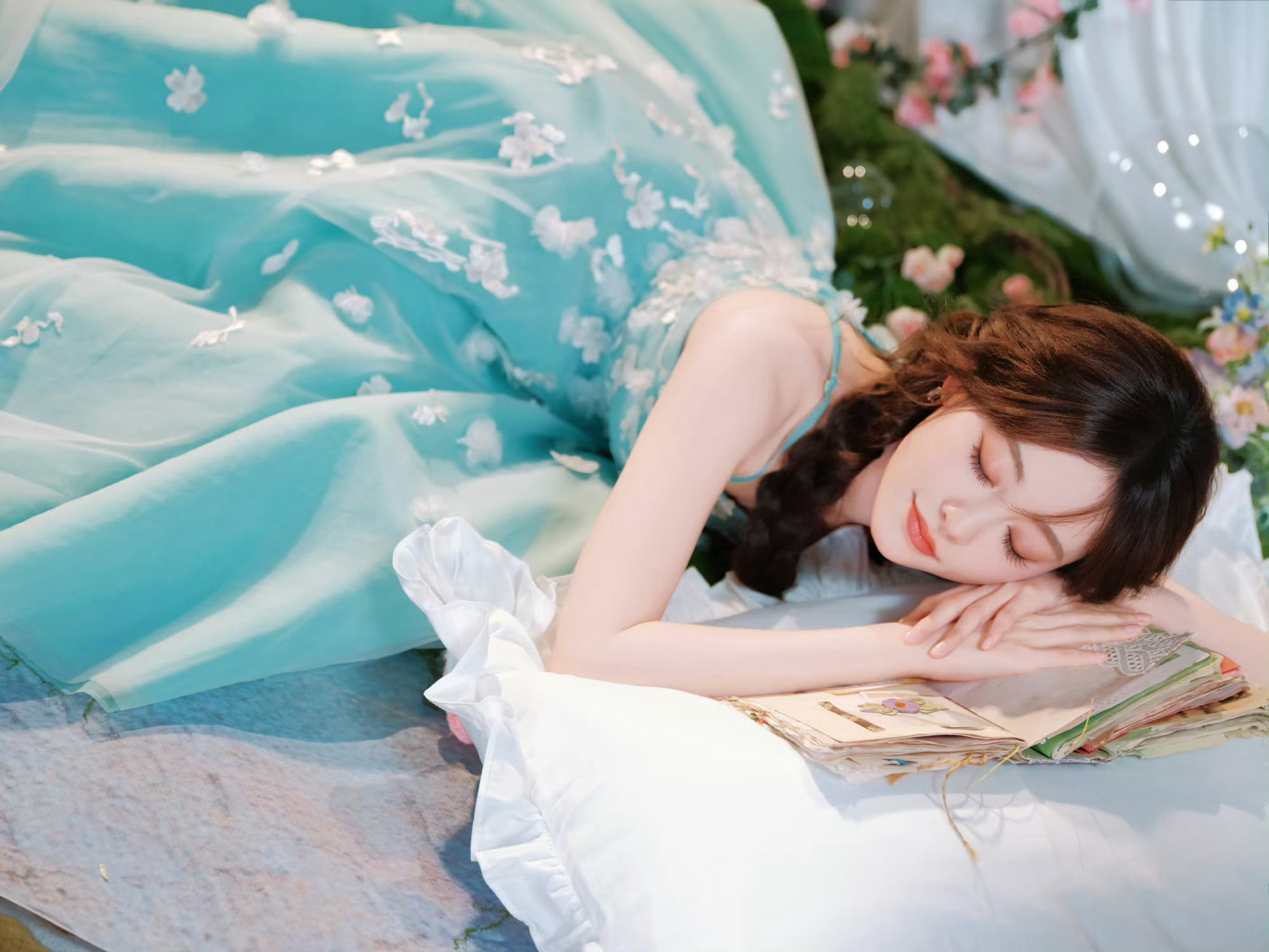 祝绪丹是童话里走出来的花仙子！！ 