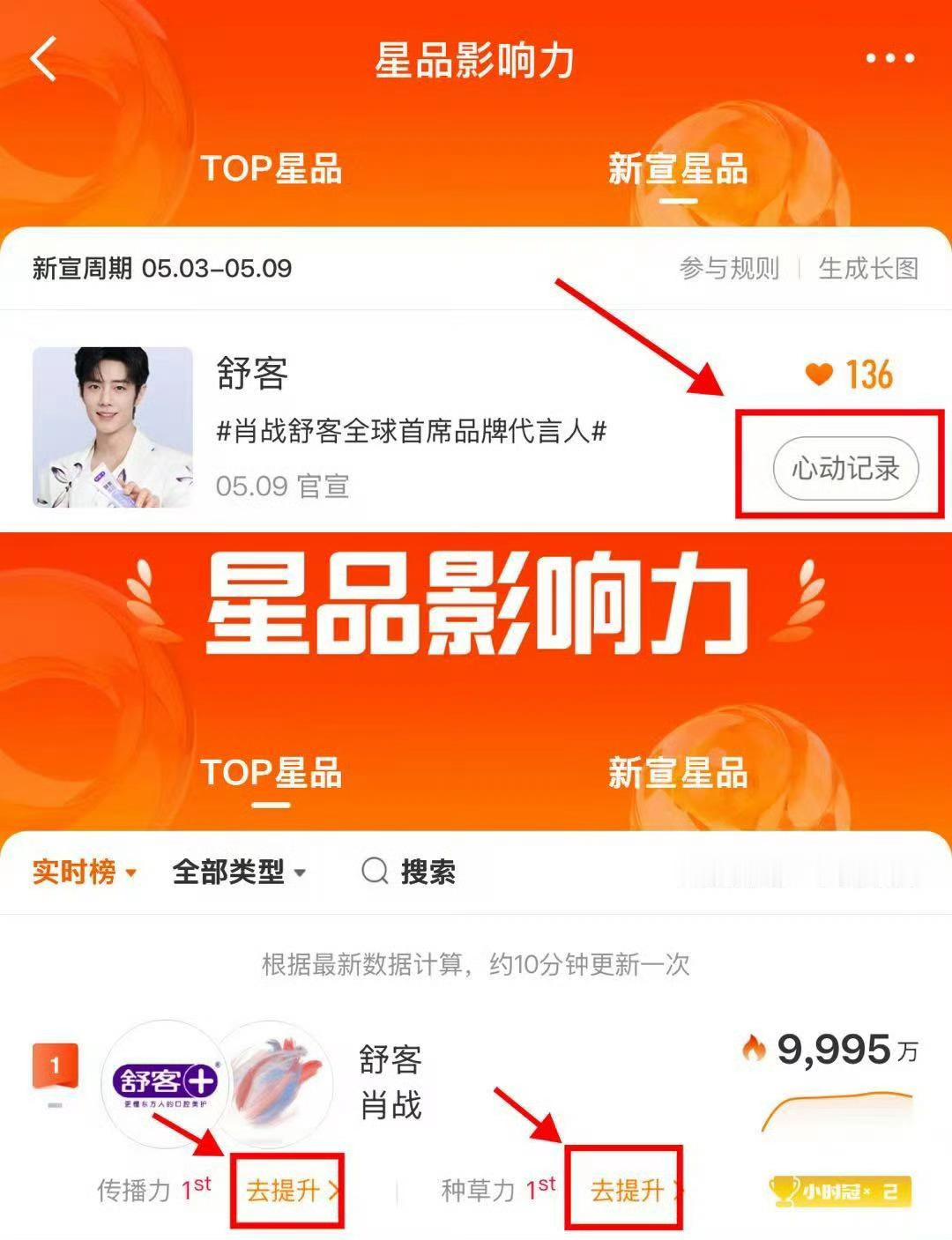 ⭐星品影响力第4天记得做哦‼️❶星品影响力新宣星品 尽快冲到100w❷星品影响力