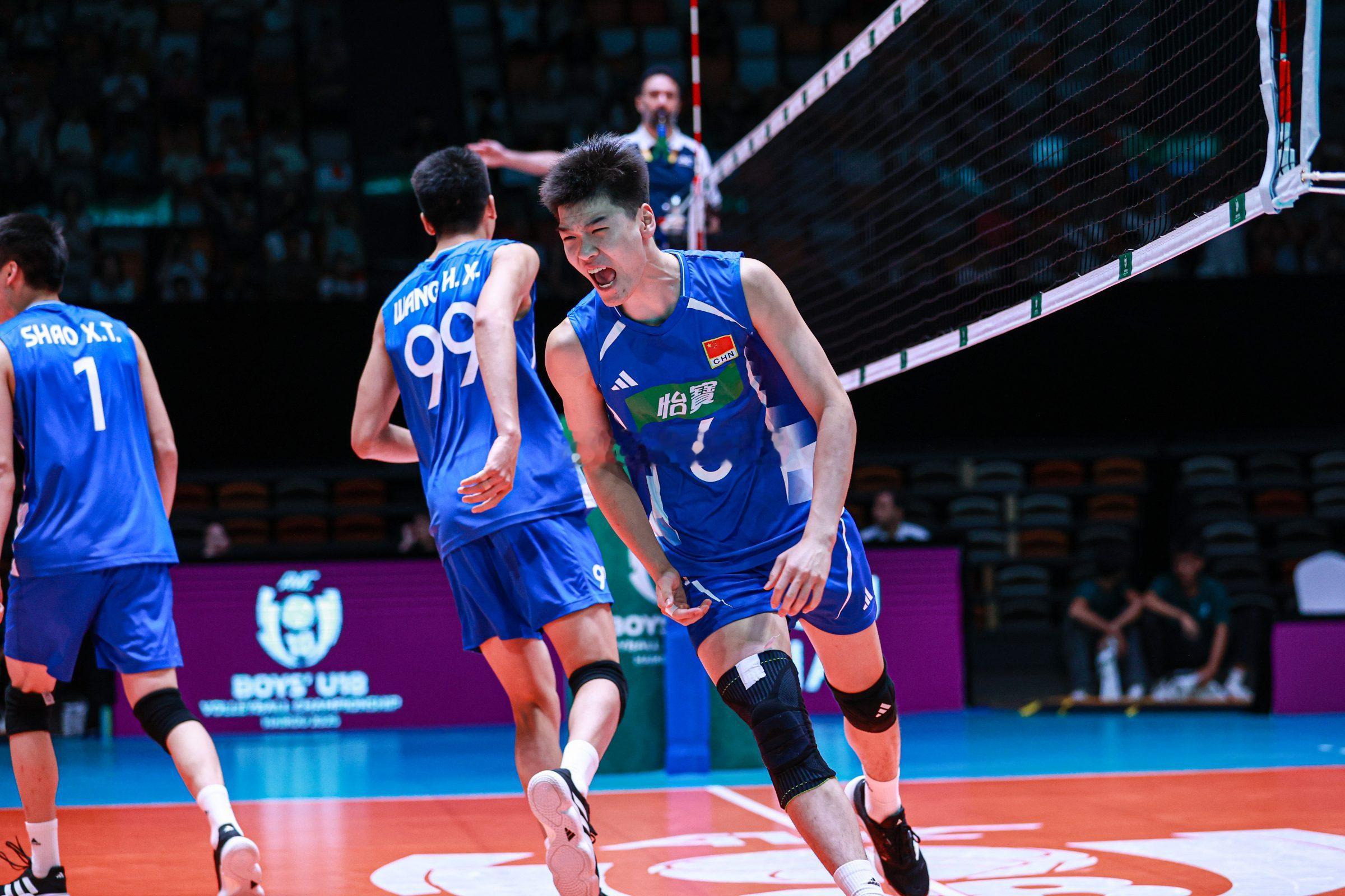 【中国U18男排五局逆转巴基斯坦晋级亚锦赛四强】2026年U18亚洲男排锦标赛1