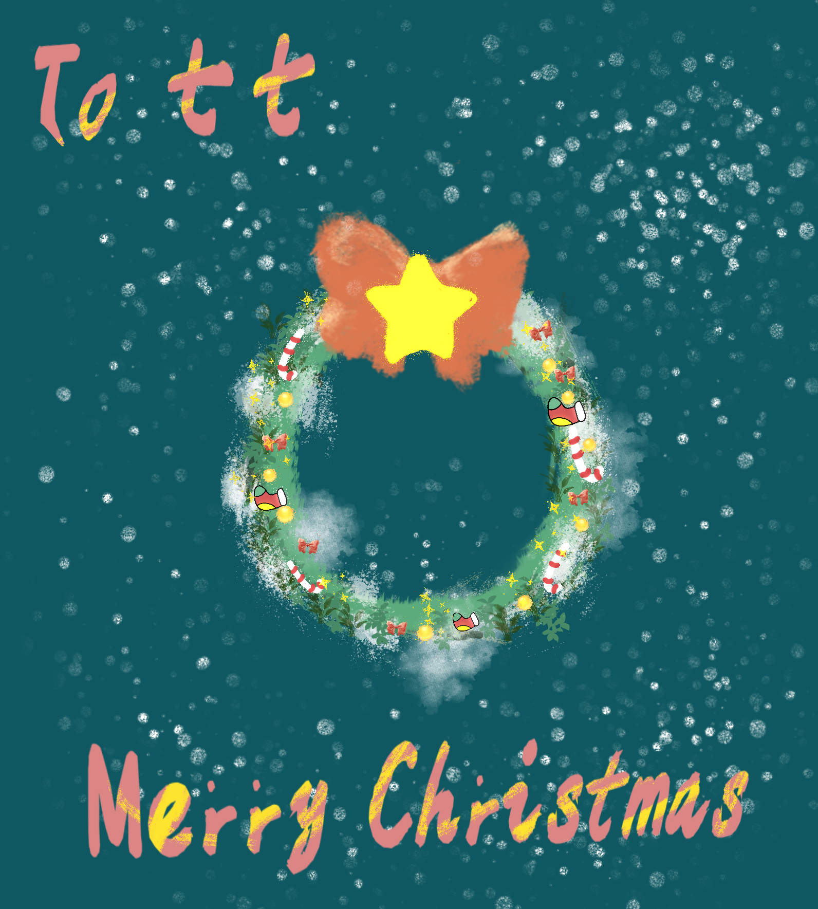 圣诞快乐🎄嘿嘿我还有宝宝送的美丽小🖼️ 