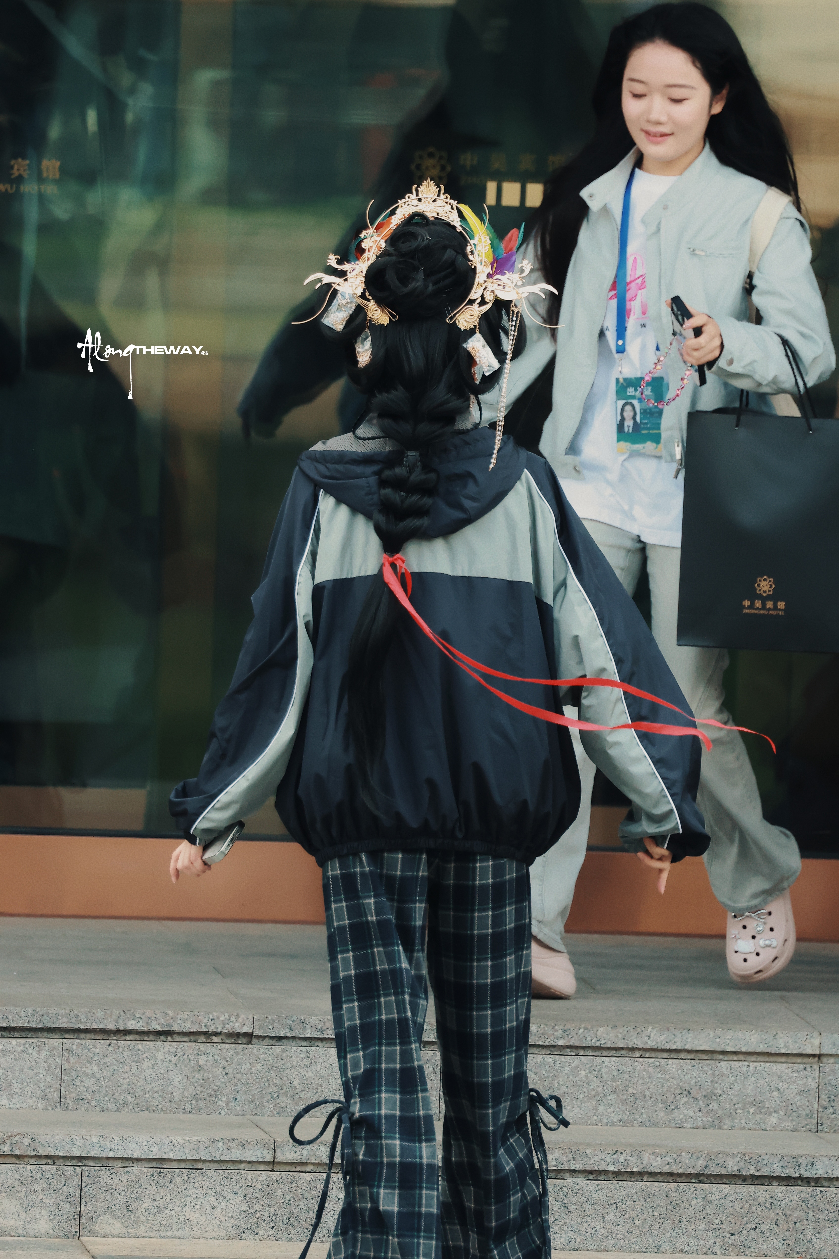 白鹿[超话]  ▪奔跑吧白鹿 ▪·250510 上班·奔跑吧​​​