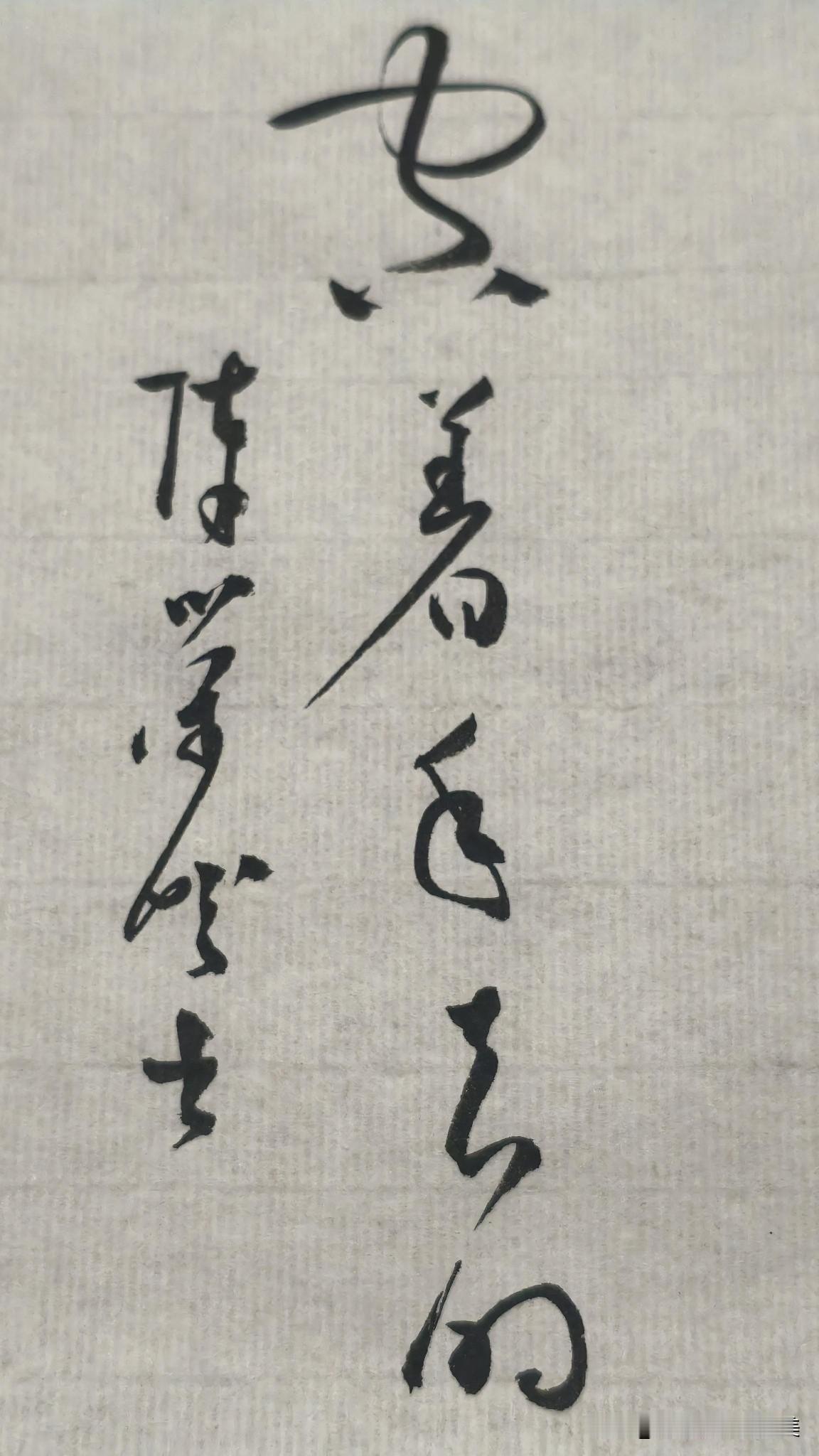 草书精品展示：空着手去的