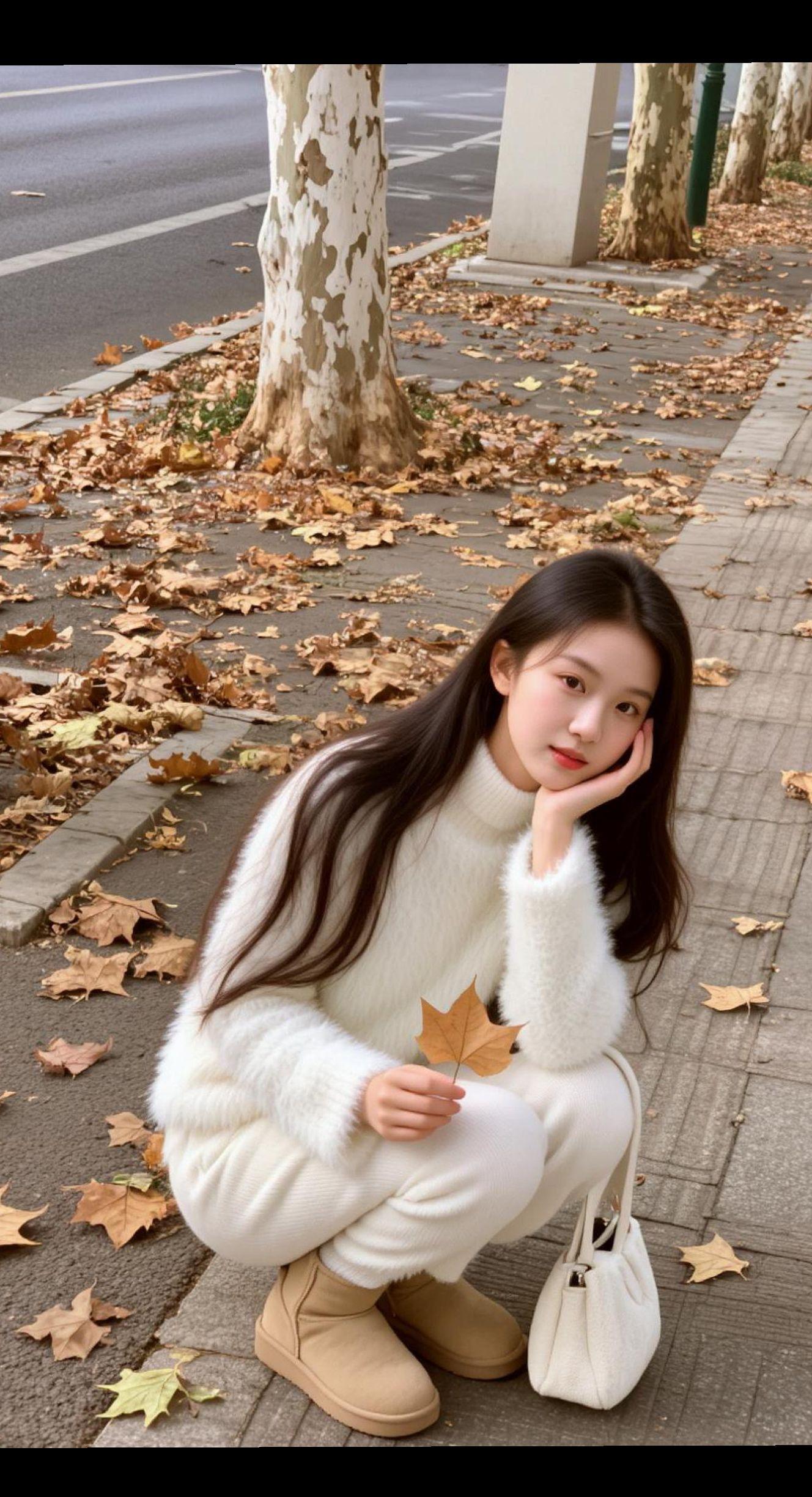 AI冬日温柔风写真