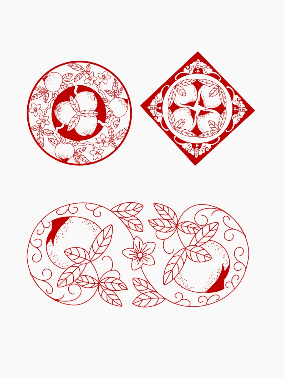 传统图案·桃纹