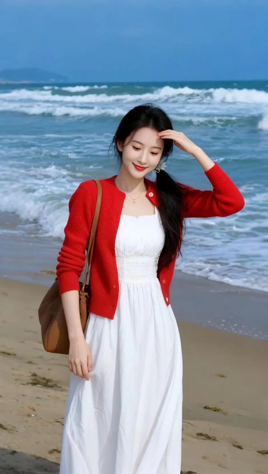 AI海滨生活照 随变ai随便玩