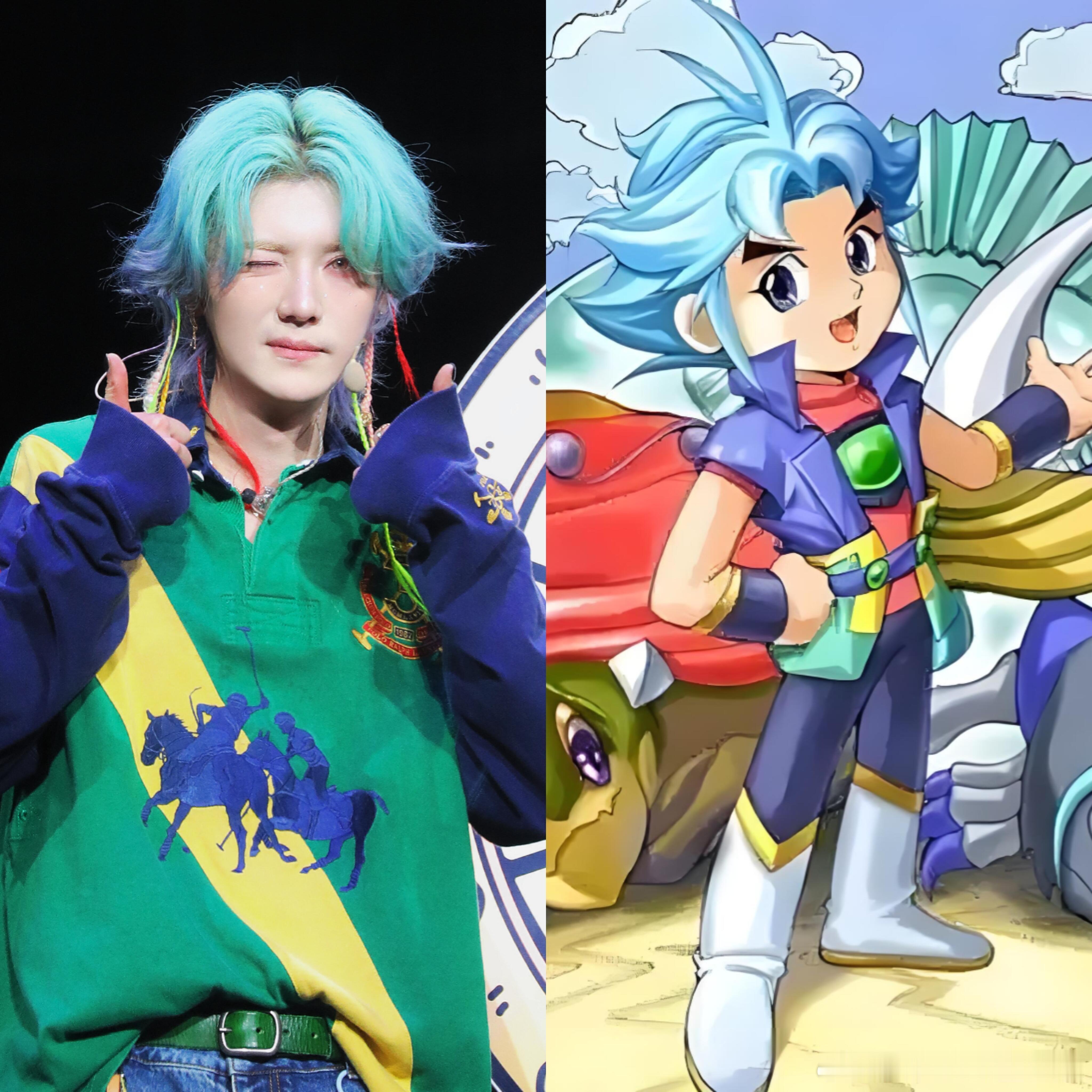 鹿晗你简直就是南宫问天... 演唱会的这个造型直接让我幻视童年男神鹿晗中二魂燃烧