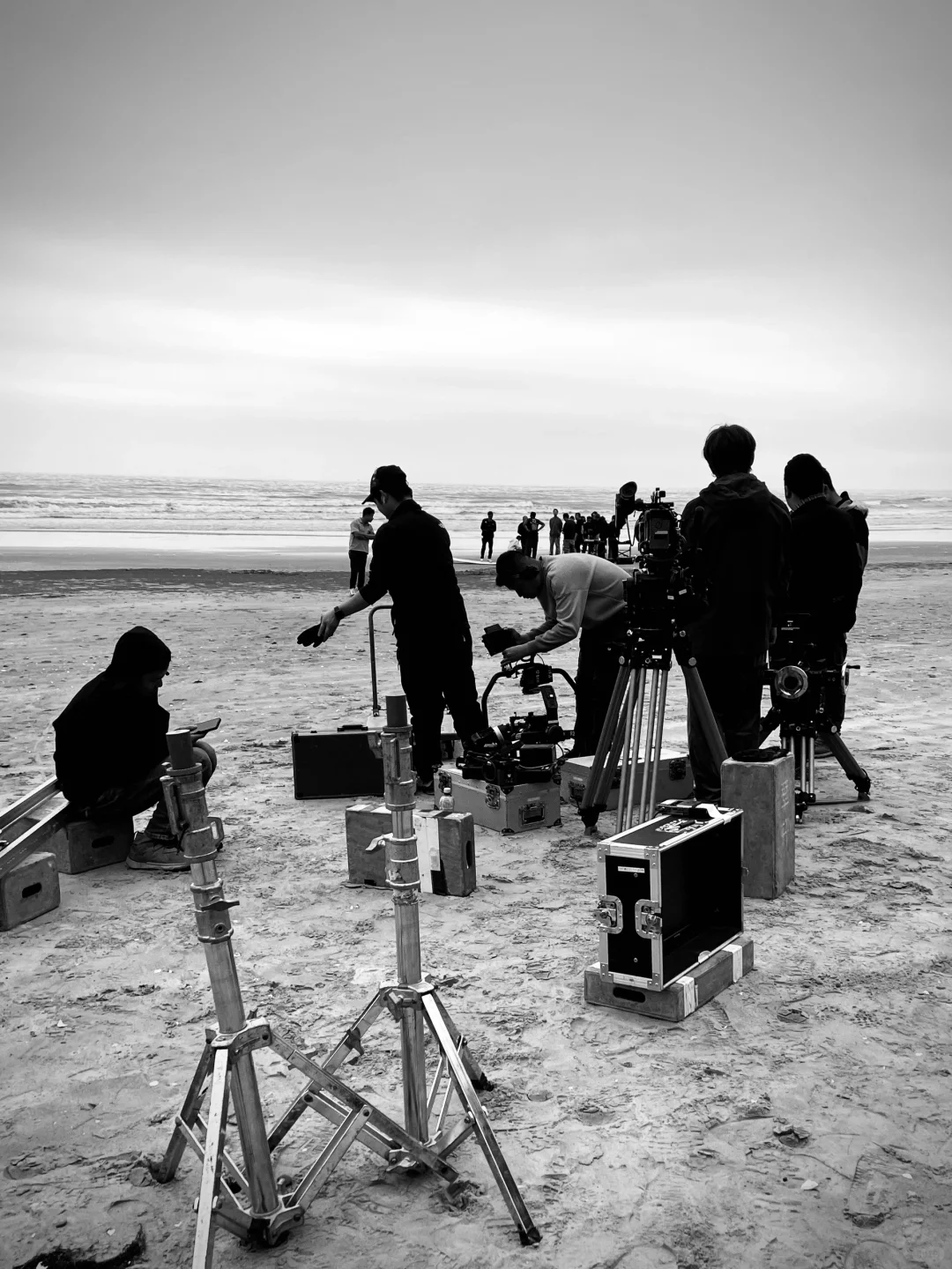 干活拍摄🎬领盒饭～顺便冲个浪