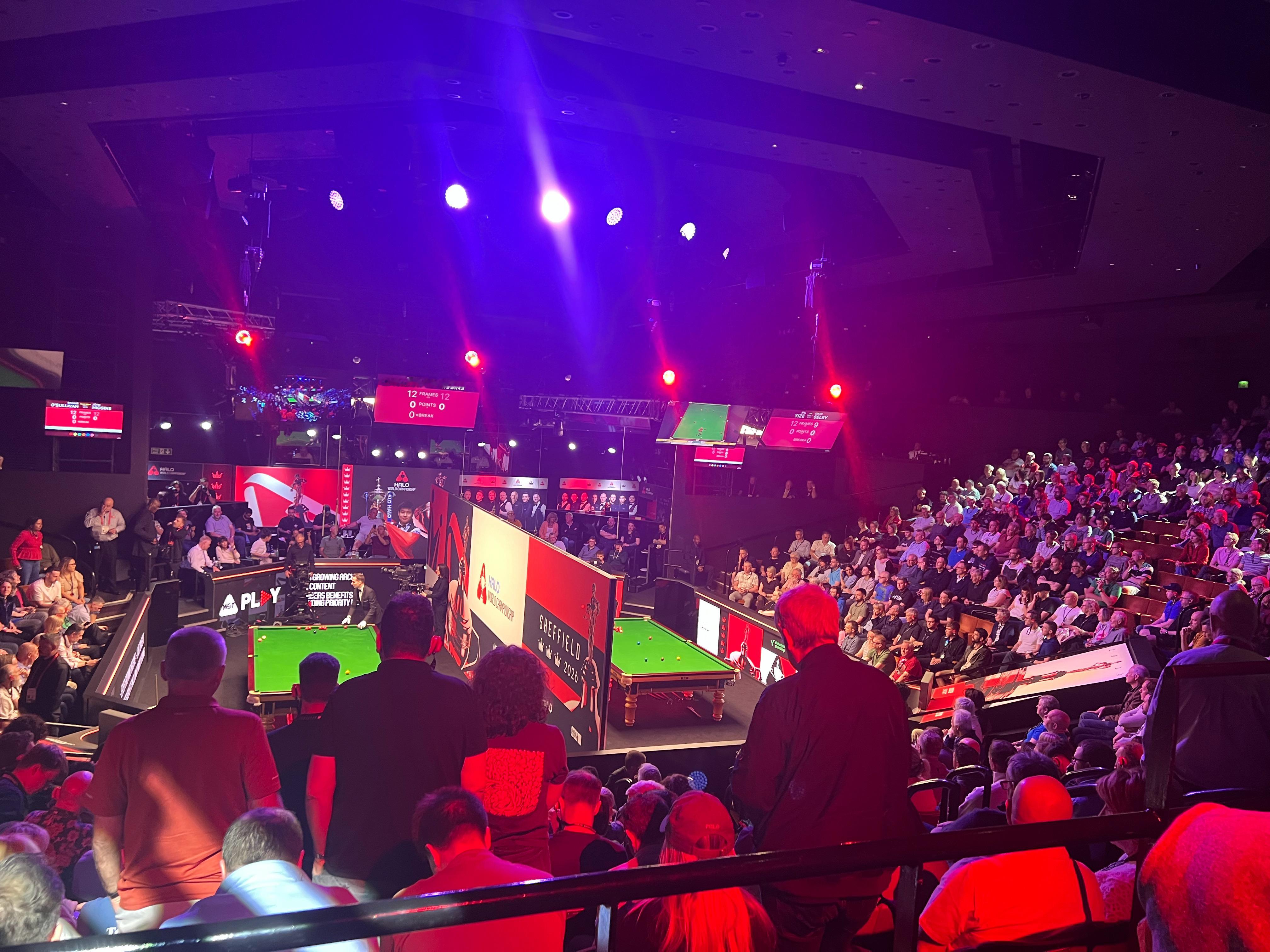 决胜局开始紧张了…………斯诺克2026斯诺克世锦赛