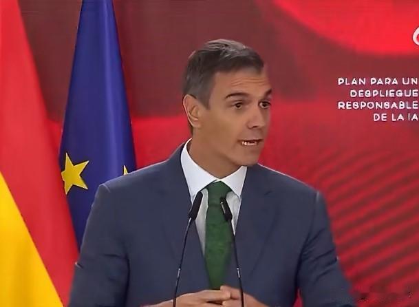 西班牙首相桑切斯警告，人工智能行业不能靠自我监管。他指出，若任由少数科技寡头掌控