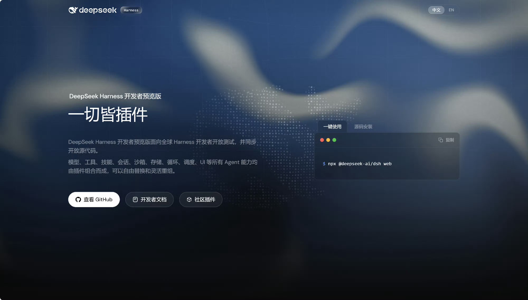 科技佳ZHJdeepseekharness发布 喜欢用DeepSeek的深度用户