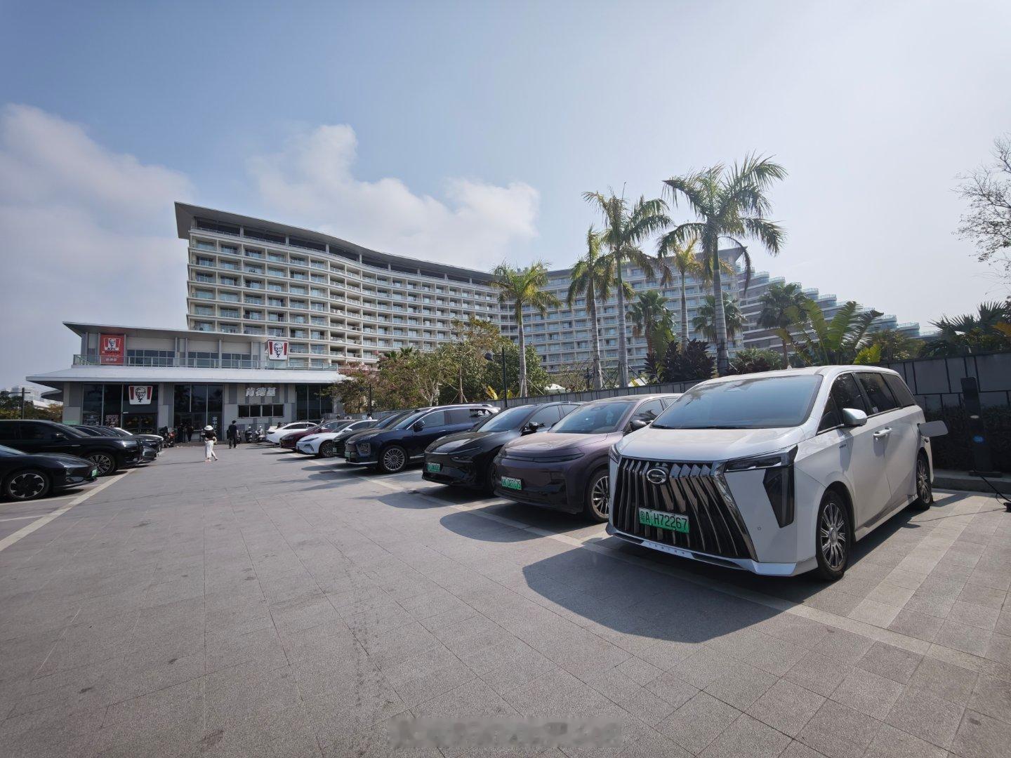 乍一看，新能源品牌开会了~ 北海