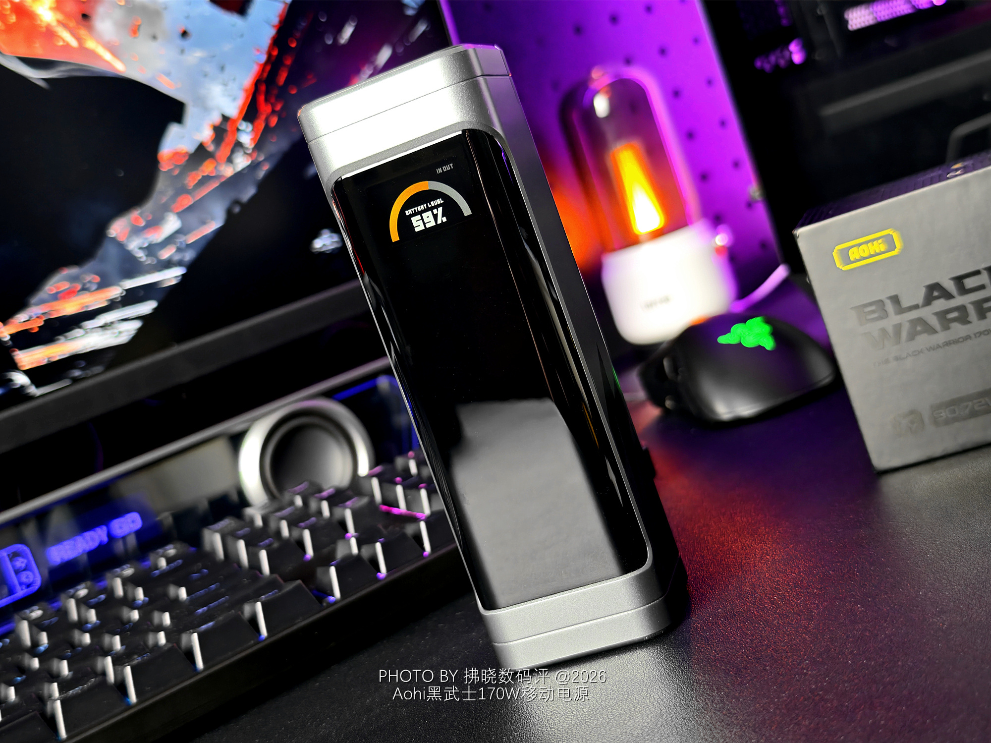 「拂晓开箱」Aohi黑武士170W移动电源：话说“黑武士”这三字儿在车圈里并不陌