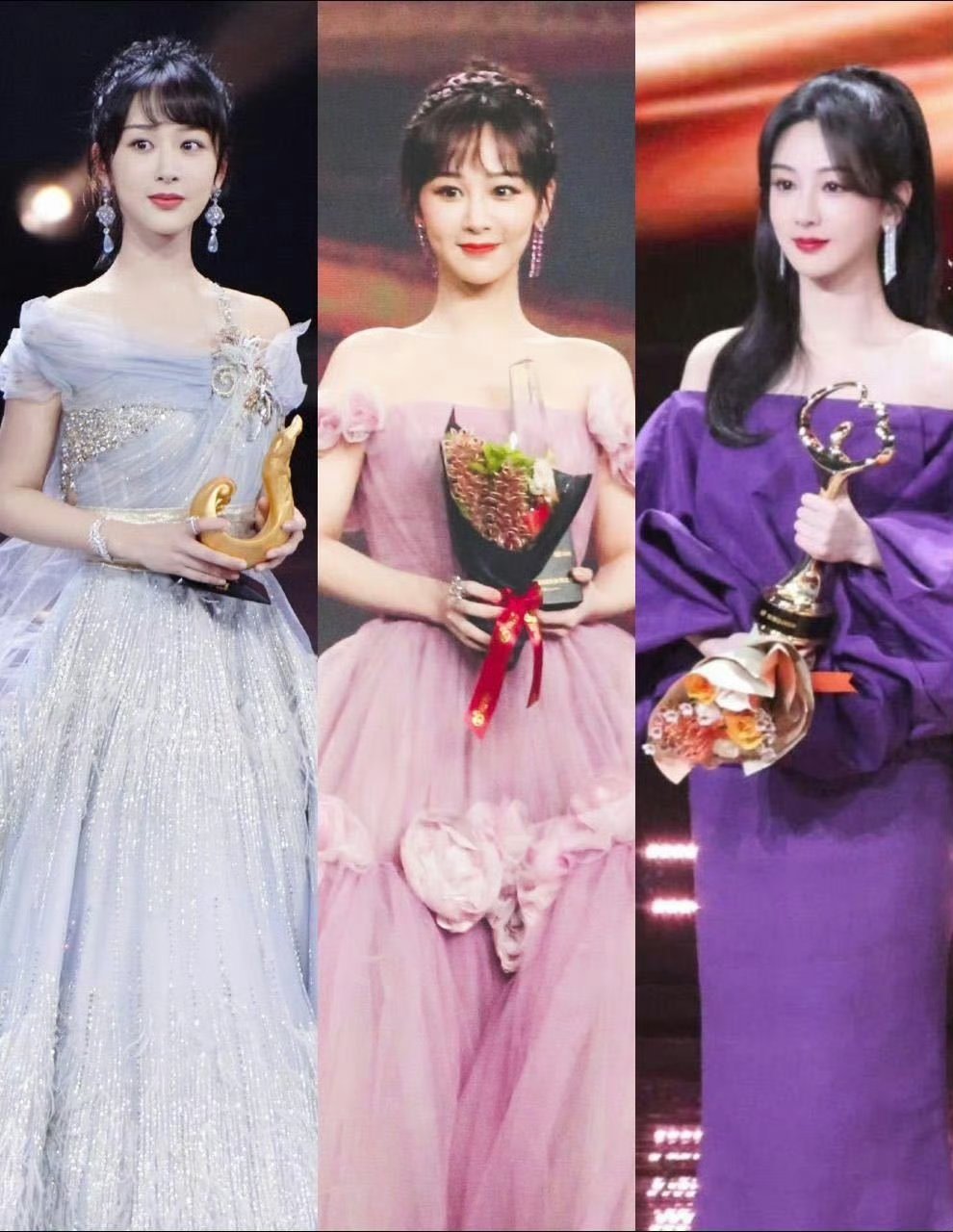 从童星时期的灵气逼人到如今的实力花旦，她在角色里不断沉淀，在舞台上持续发光。每一