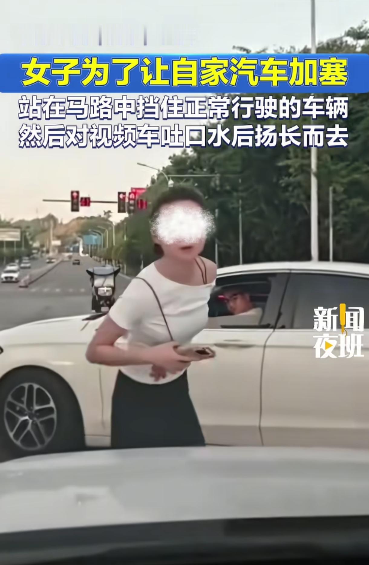 1、人体站位拦路，逼停正常行驶车辆，是否属于行政违法；
2、跨实线变道加塞，影响