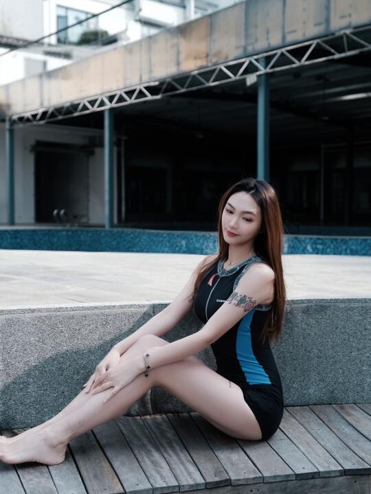 游完泳看到好天气！ ​👙
