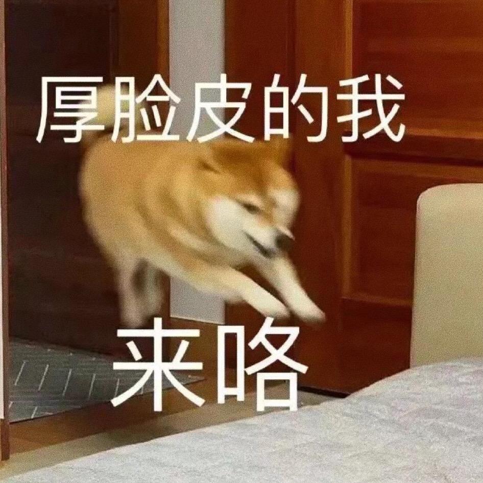 厚脸皮的我   来咯！趣味表情包