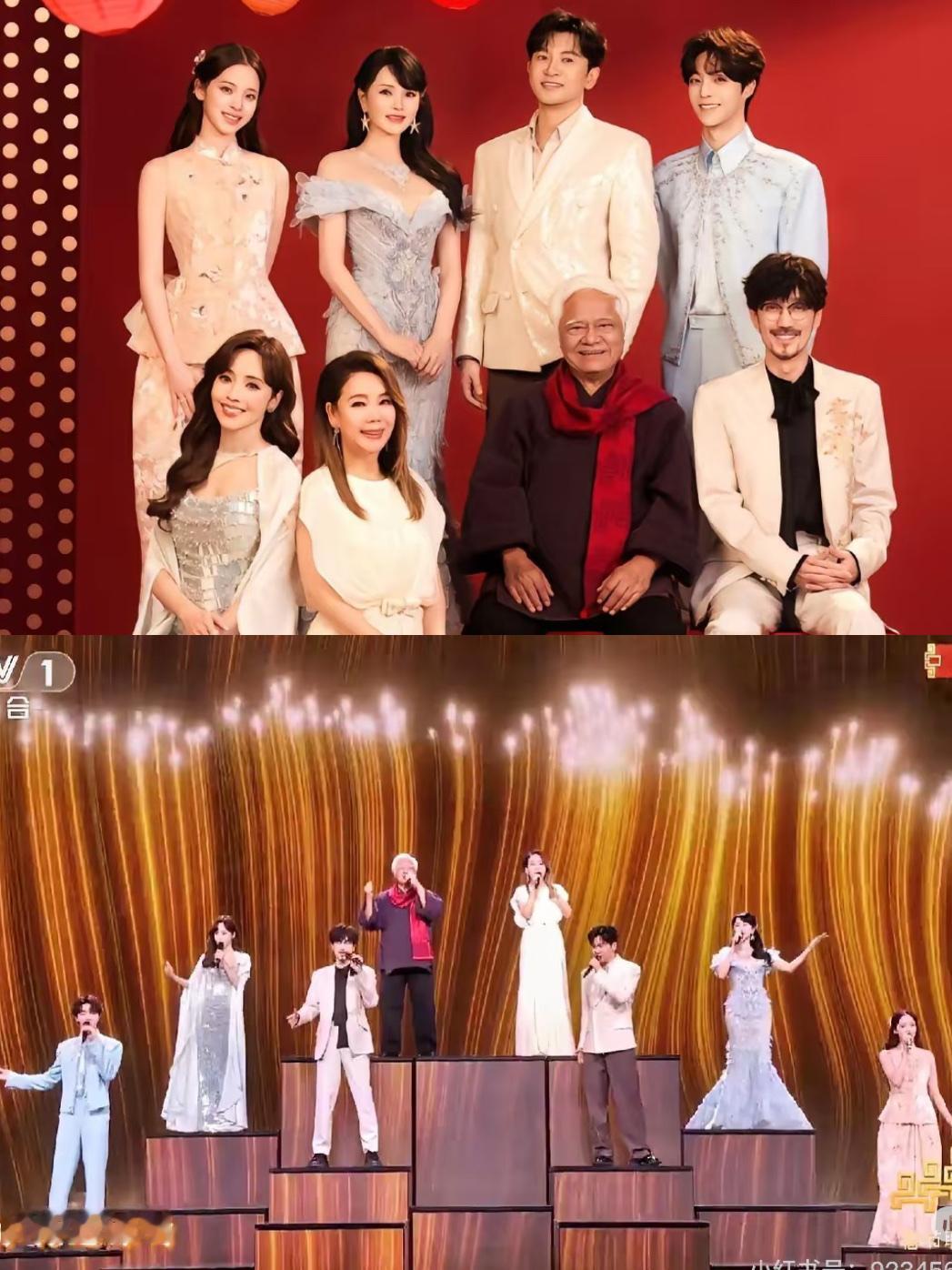 央视这次，彻底不装了。

8位台湾艺人，从70多岁的胡德夫到20出头的陈立农，