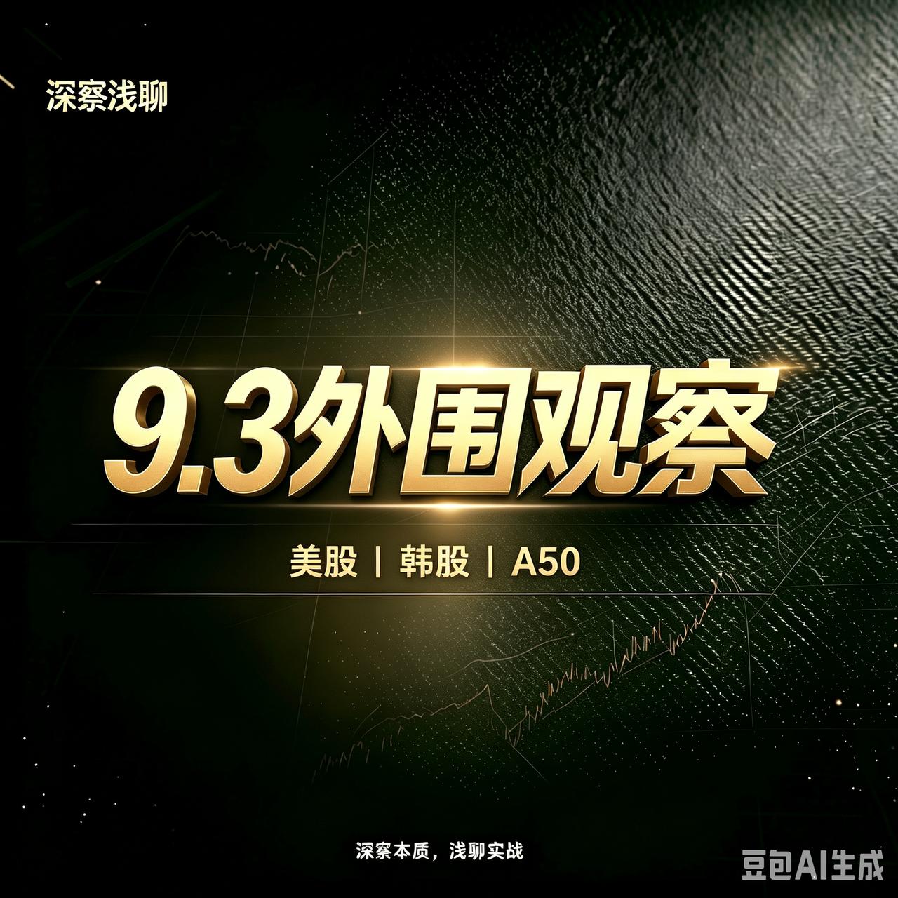 今天A股大概率高开。

外部整体偏暖——美股止跌、半导体反弹、再鼎医药大涨4%、