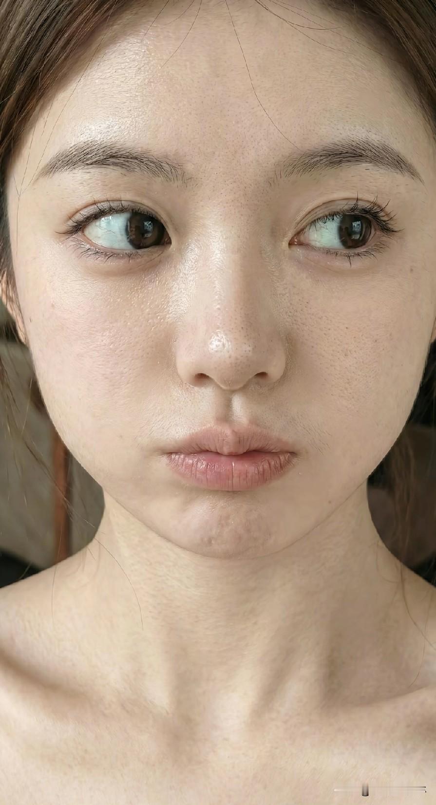 素颜就是最真实的自己！