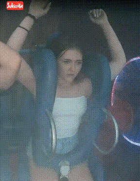 图一：那么最后小姐姐算玩过没有？直接晕了算怎么回事啊？
图二：谁也不服谁，那是怎