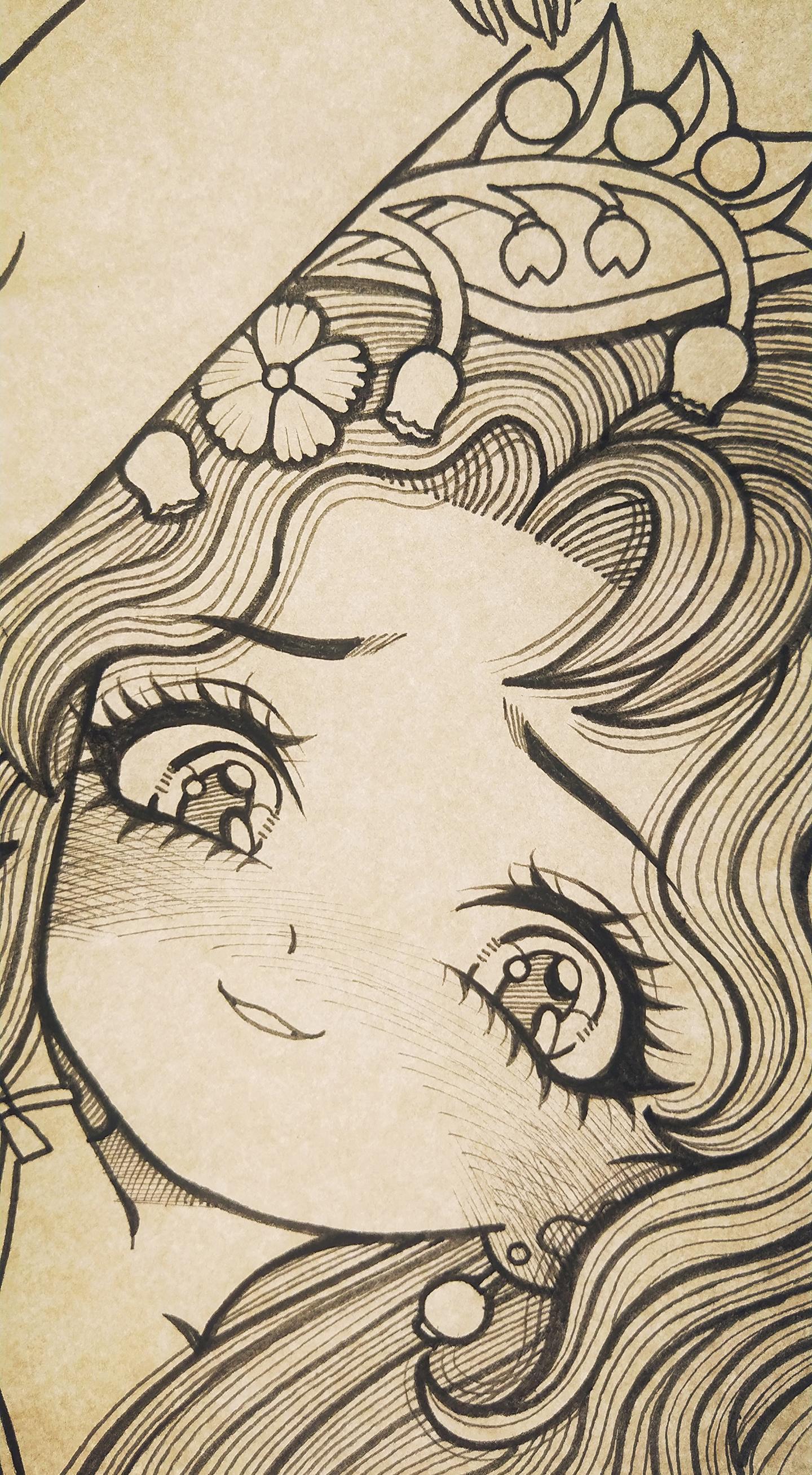 小女孩。稿件特写