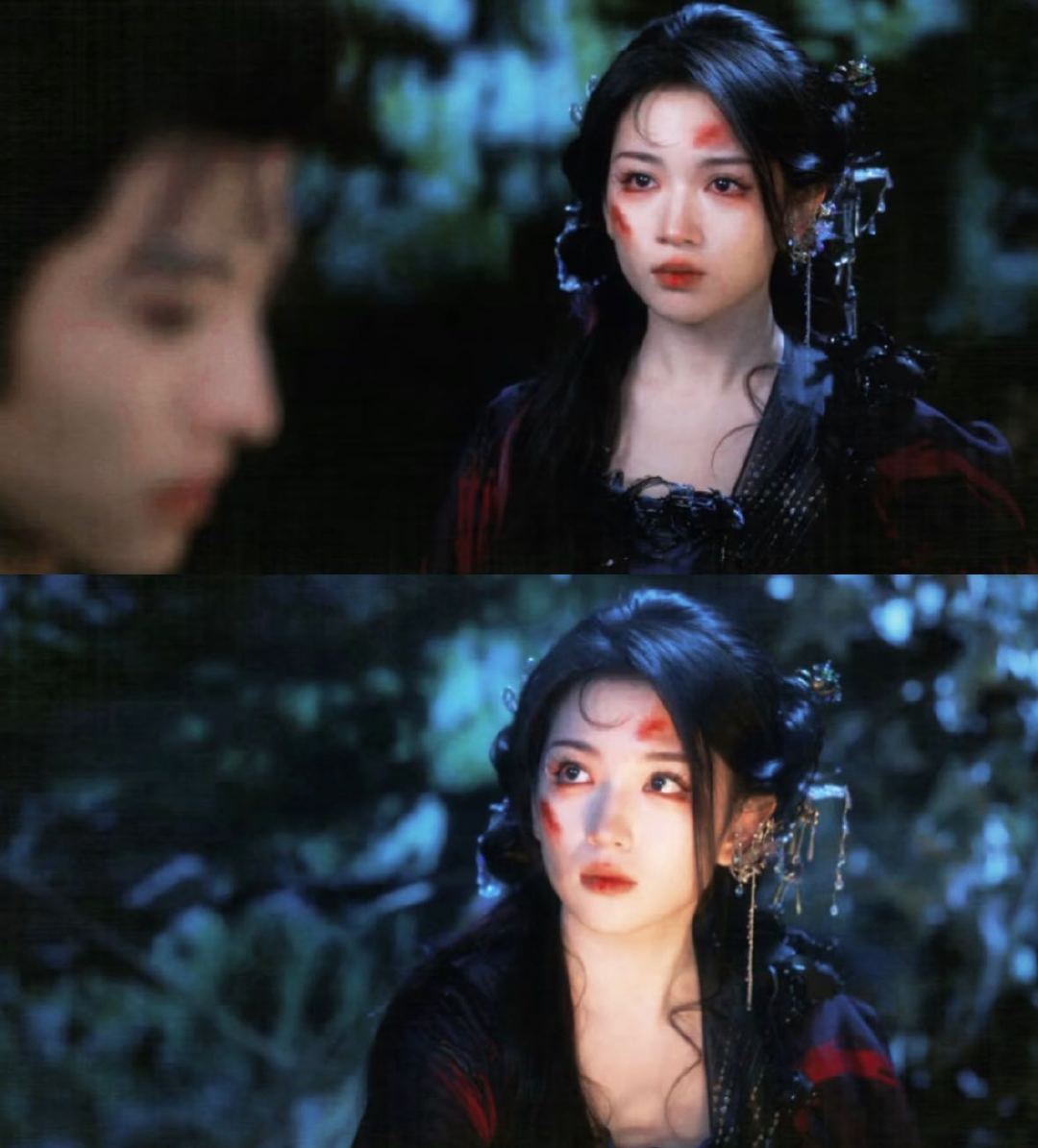 代露娃演技好细腻  追《白月梵星》彻底被代露娃圈粉，她演的茯苓在与宿敌对峙时，表