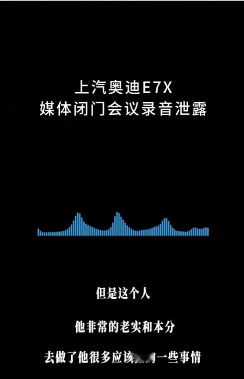 奥迪E7X媒体闭门沟通会泄密  近几年我常常思考一个问题，“长期主义”有必要么？