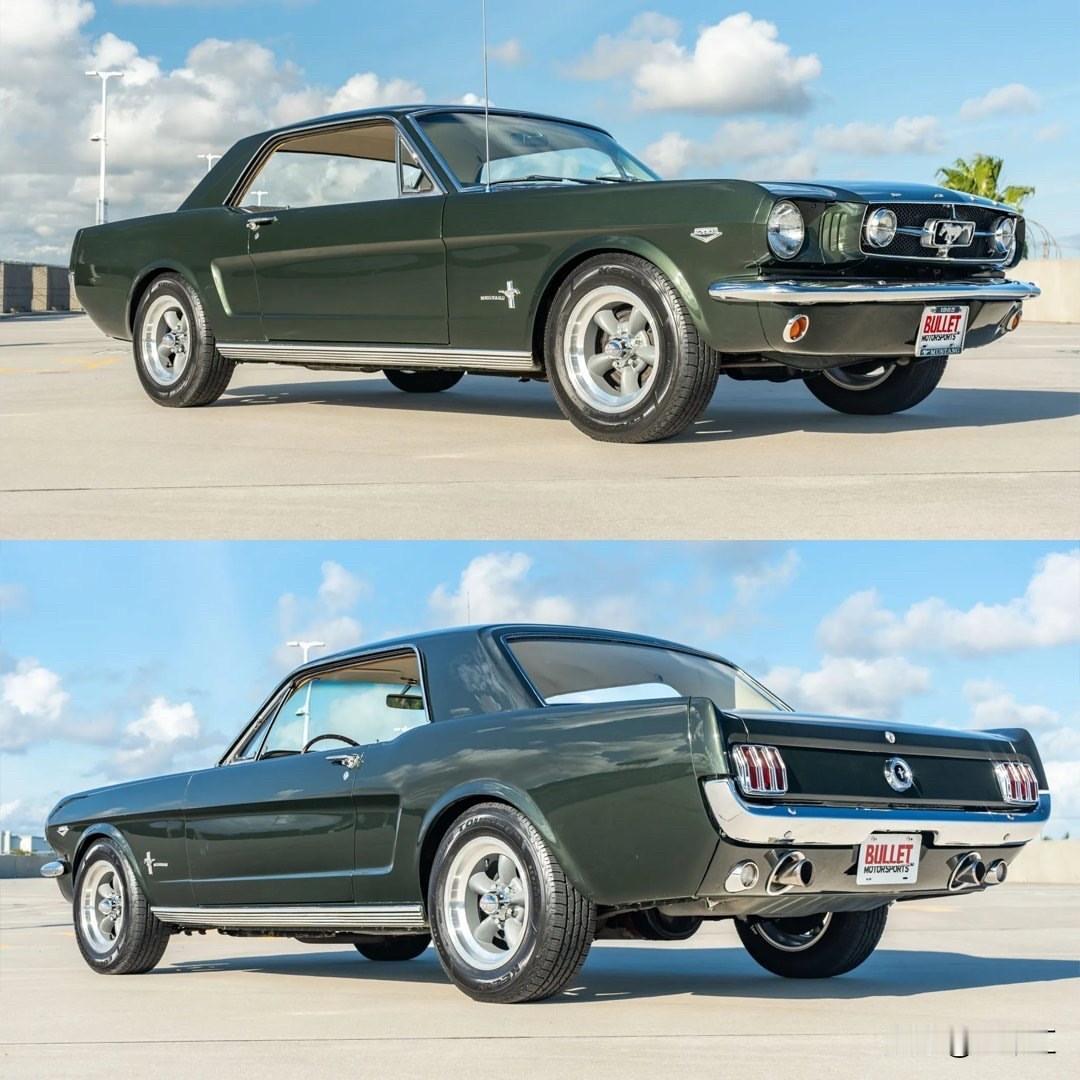 1965 年 Ford Mustang （福特野马）以“平民跑车”的姿态在196
