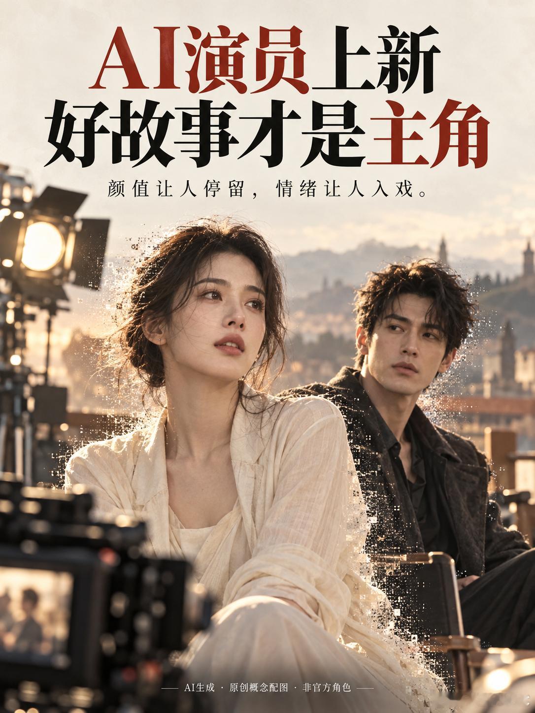 红果AI演员又进新人了 看AI演员“上新”，我最期待的是：什么时候能出现一个让人