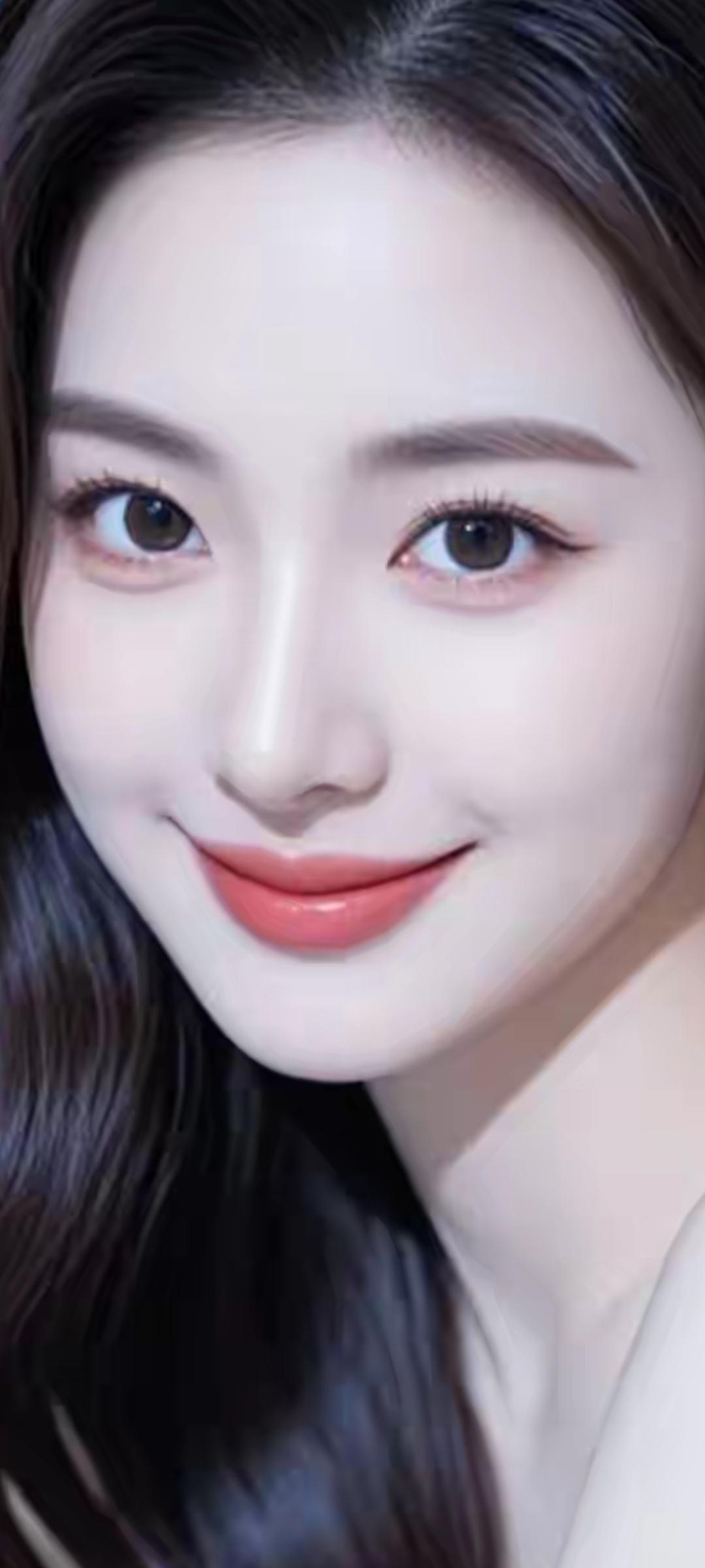 温柔甜美的微笑，散发着青春的气息！😊✨