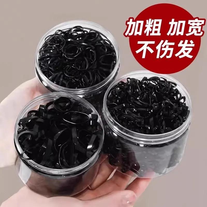 我终于找到耐用又高弹的发圈啦 我平时扎头发，普通发圈很容易断，用不了多久。偶然发