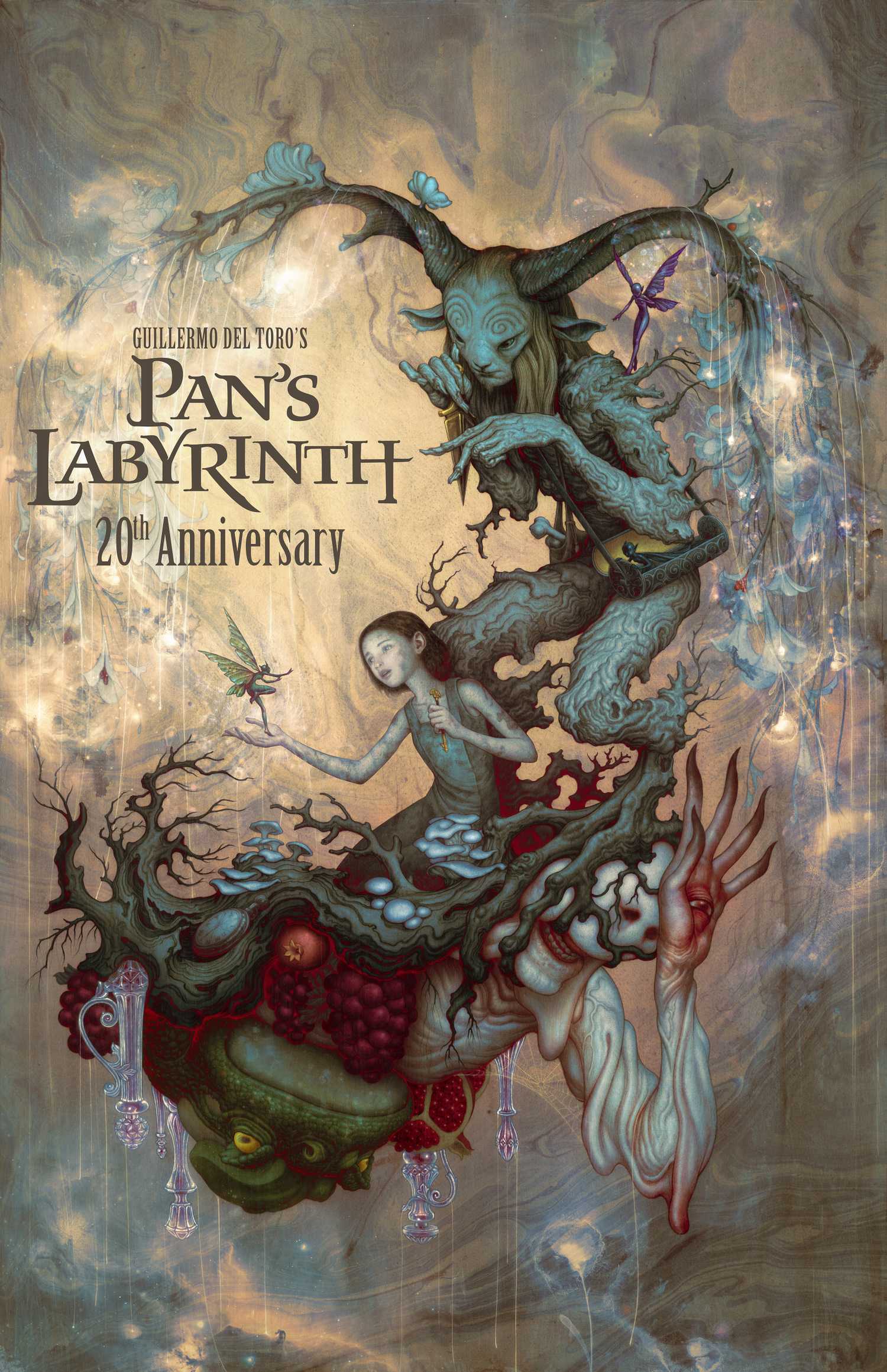 《潘神的迷宫》20周年纪念重映，视觉艺术家James Jean为其设计了一款艺术
