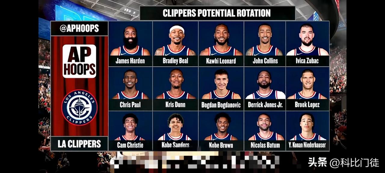 其实头4年真应该省着用。那时候快船进攻资源很好，芦苇哈雷尔莫里斯雷吉肯纳德鲍威尔