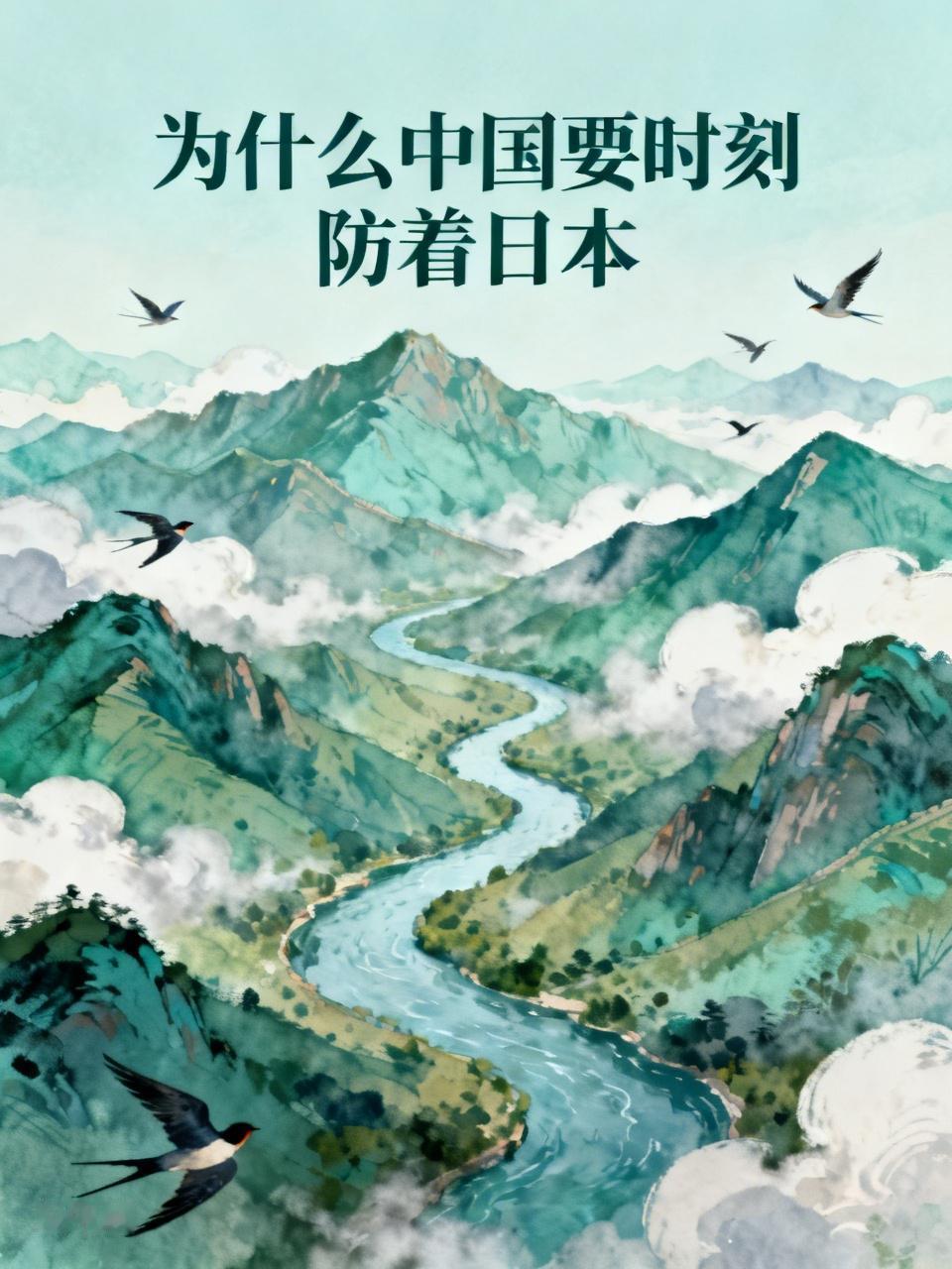 中国时刻防着日本太有必要了。日本极右翼势力猖獗，骨子里就有侵略扩张的野心，总想在