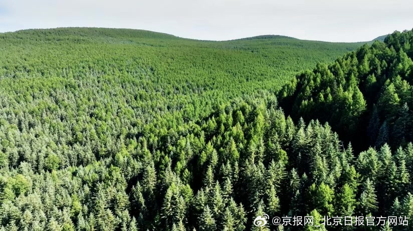 #何以中国理想都城#  【桑干之晖】“太阳从东方升起来，照在桑干河上。河面被照得