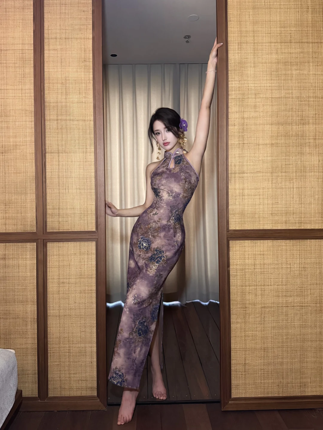 到底是谁说紫色有韵味啊