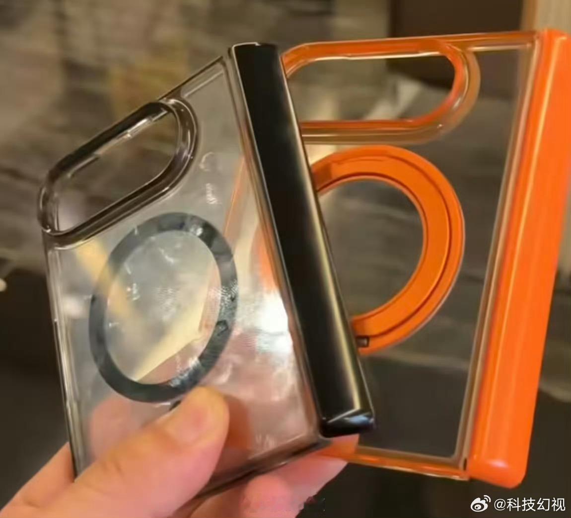 折叠iPhone手机壳曝光外国人的审美是不是有问题，做个手机壳这么丑