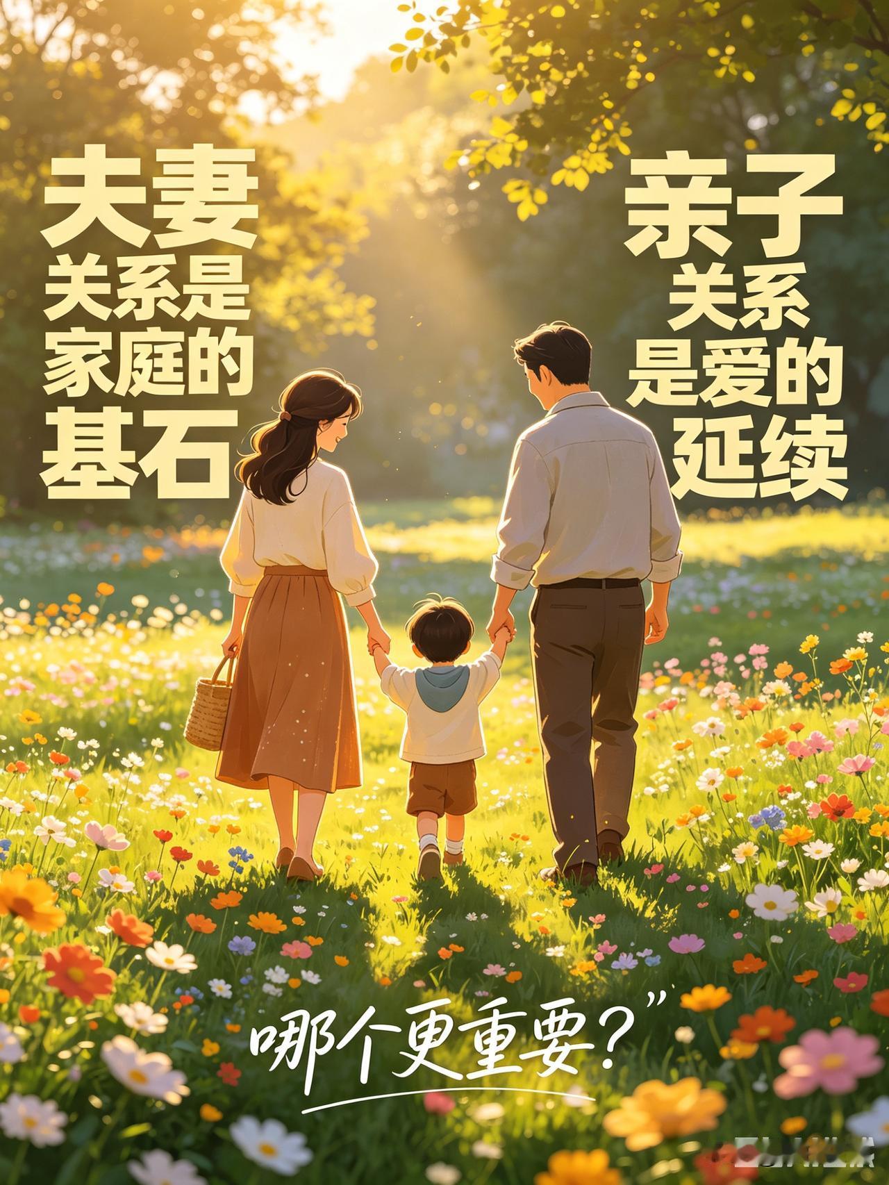 夫妻关系和亲子关系，是很神奇的两种关系——前者，是素未谋面的两个人相伴一生；后者