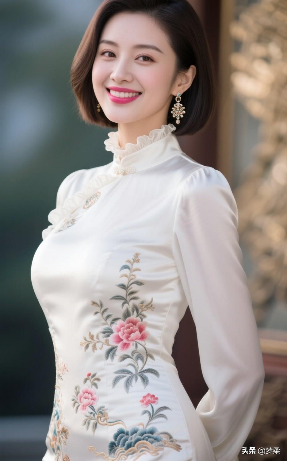 东方女性穿旗袍为什么这么美