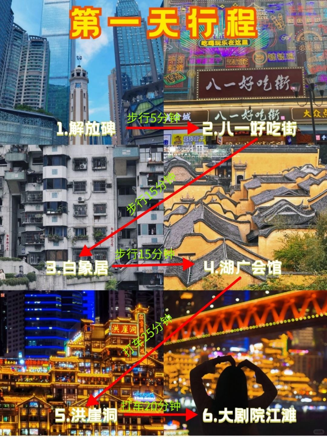 重庆本地人三天两夜旅游攻略🎉 纯干货分享