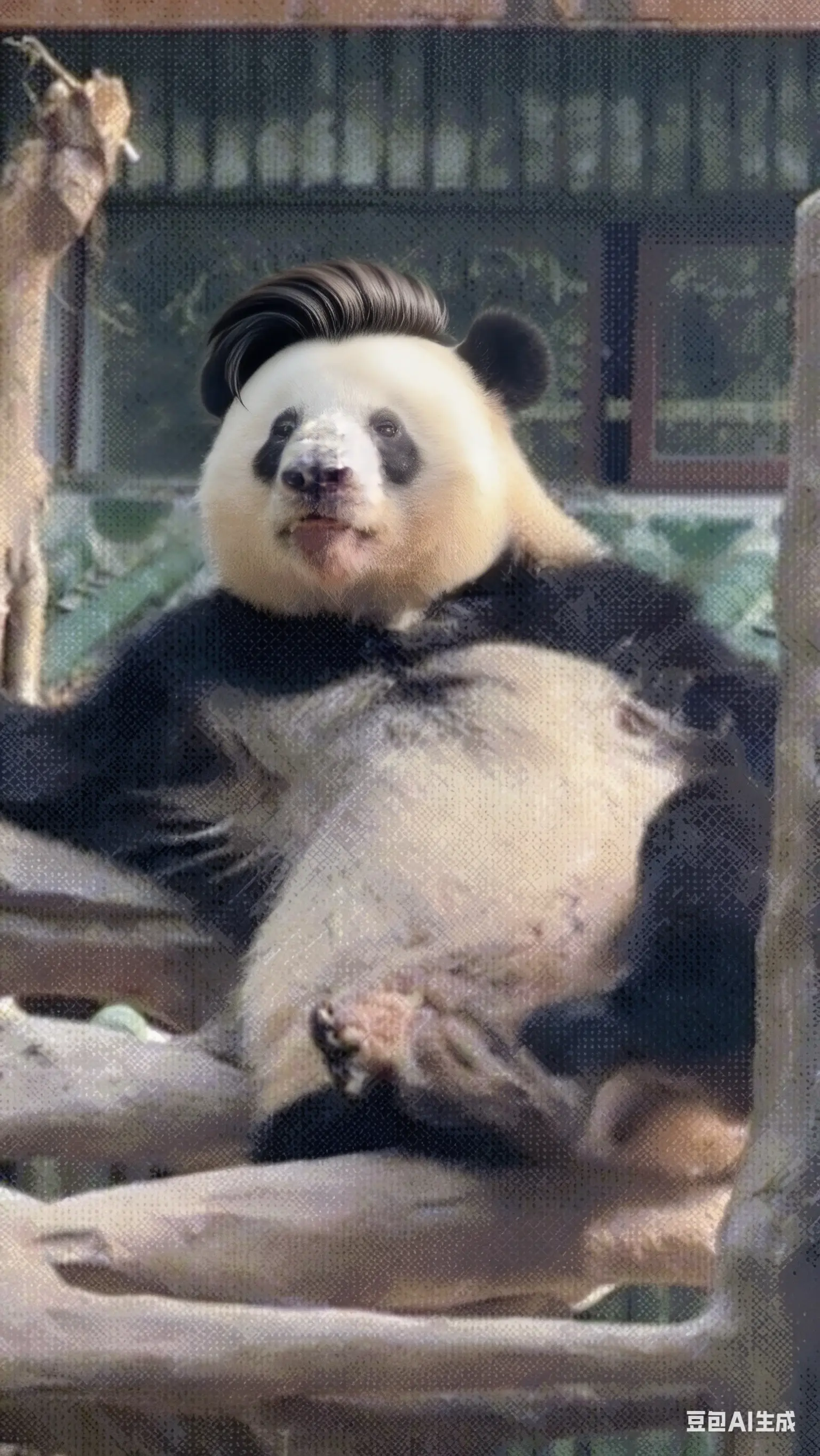 星一：无头发？有豆包！我洗乜惊！